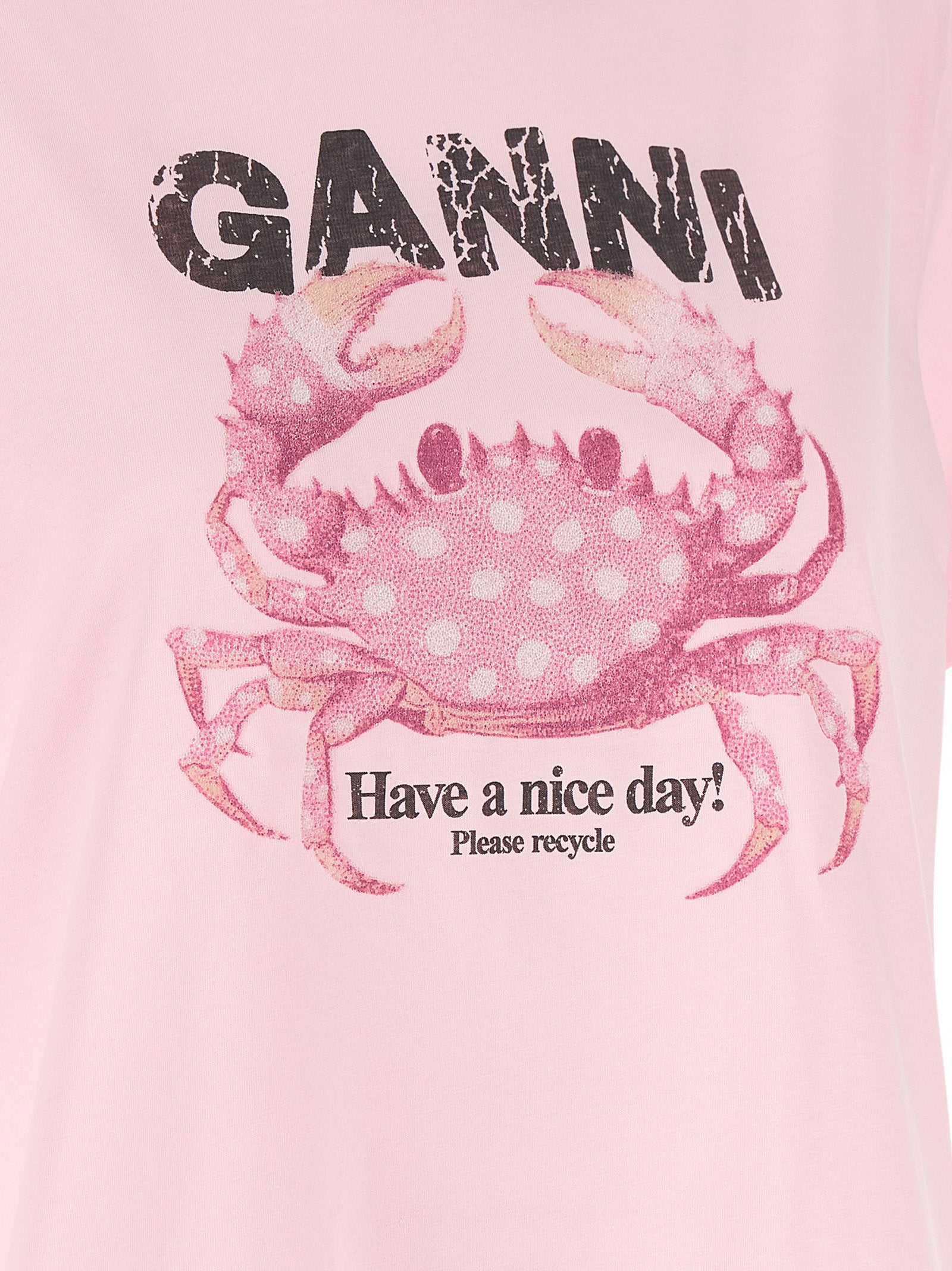 Ganni Women 'Crab' T-Shirt GANNI