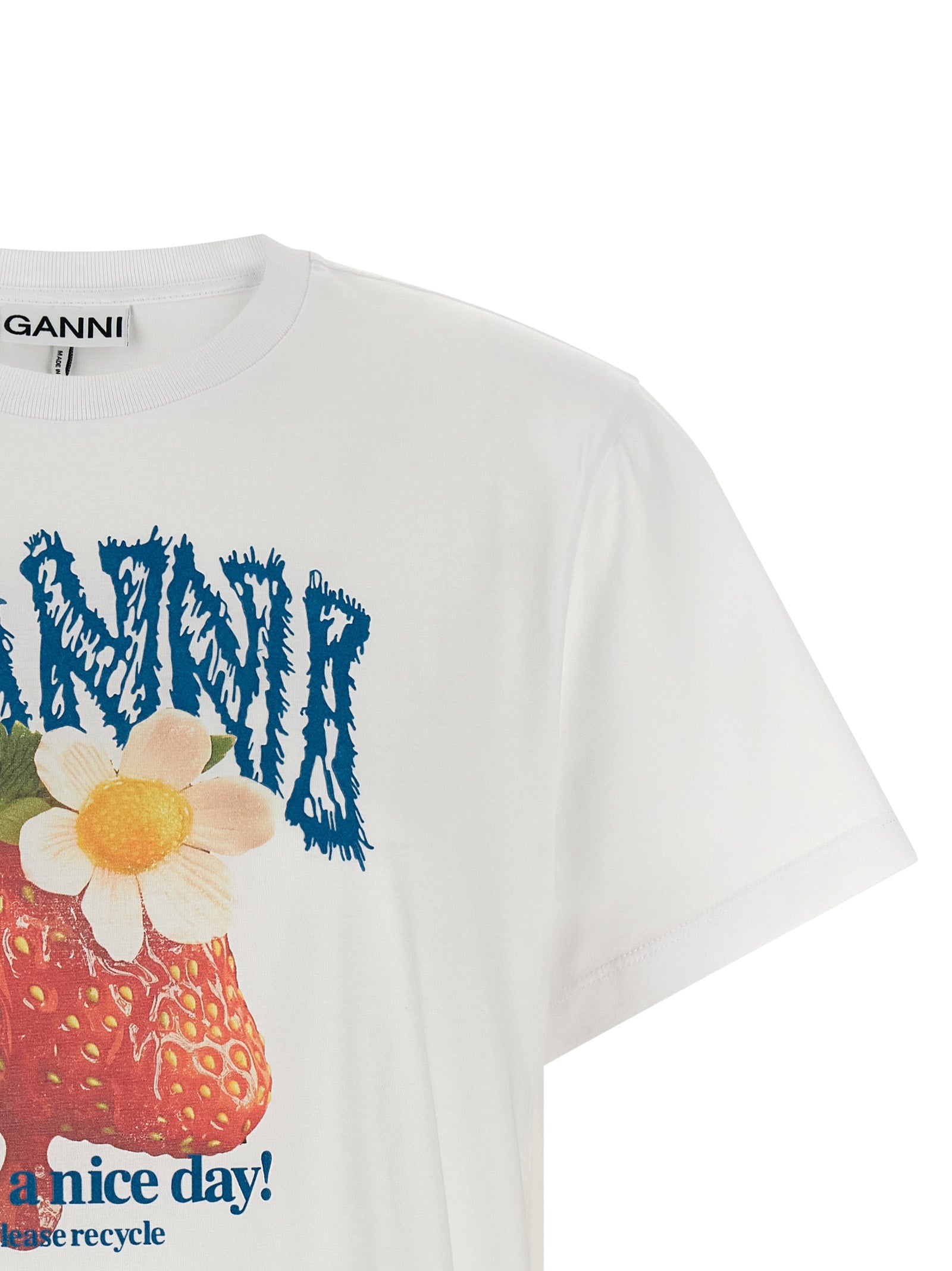 Ganni Women 'Strawberry' T-Shirt GANNI