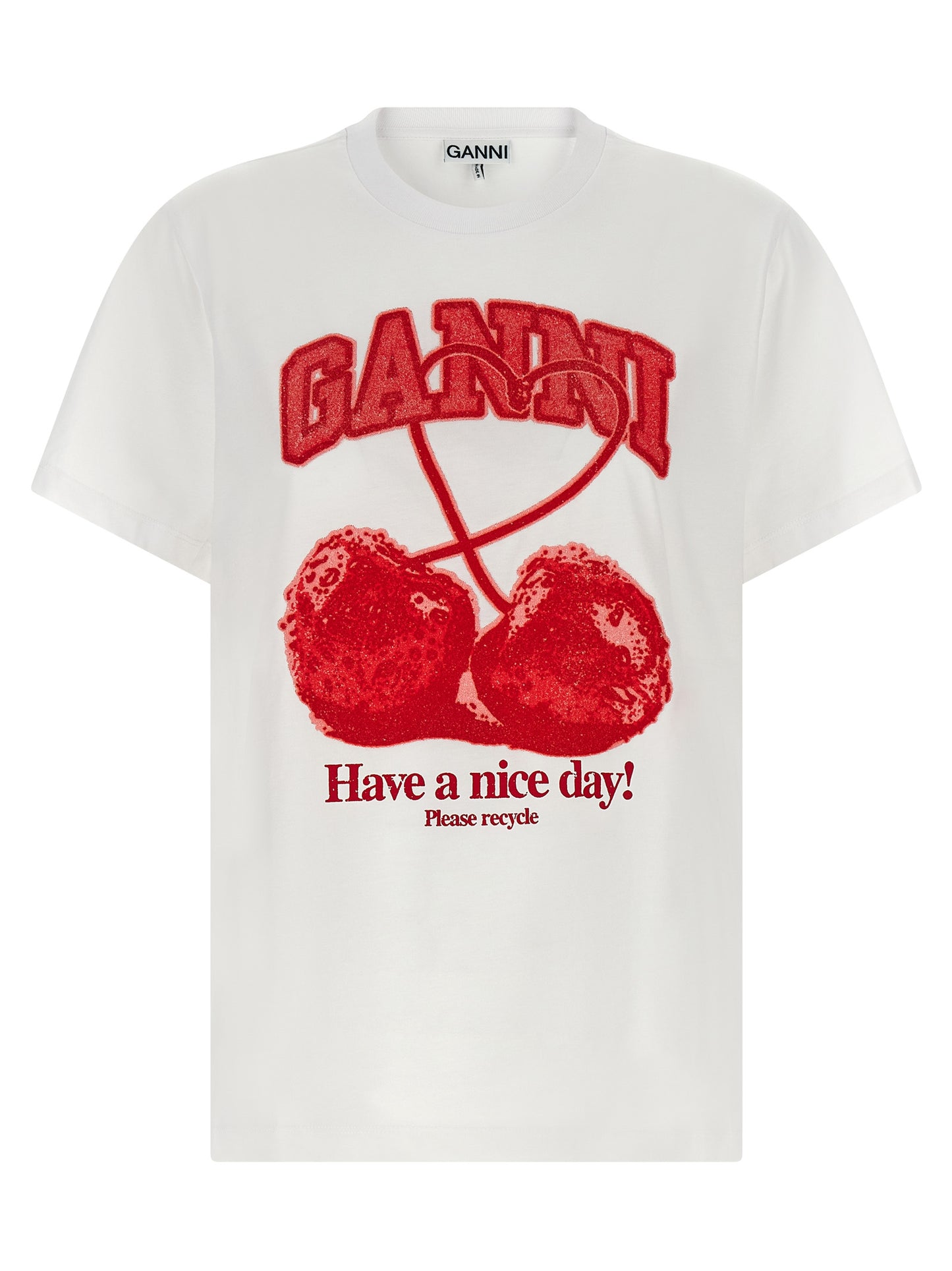 Ganni Women 'Cherry' T-Shirt GANNI