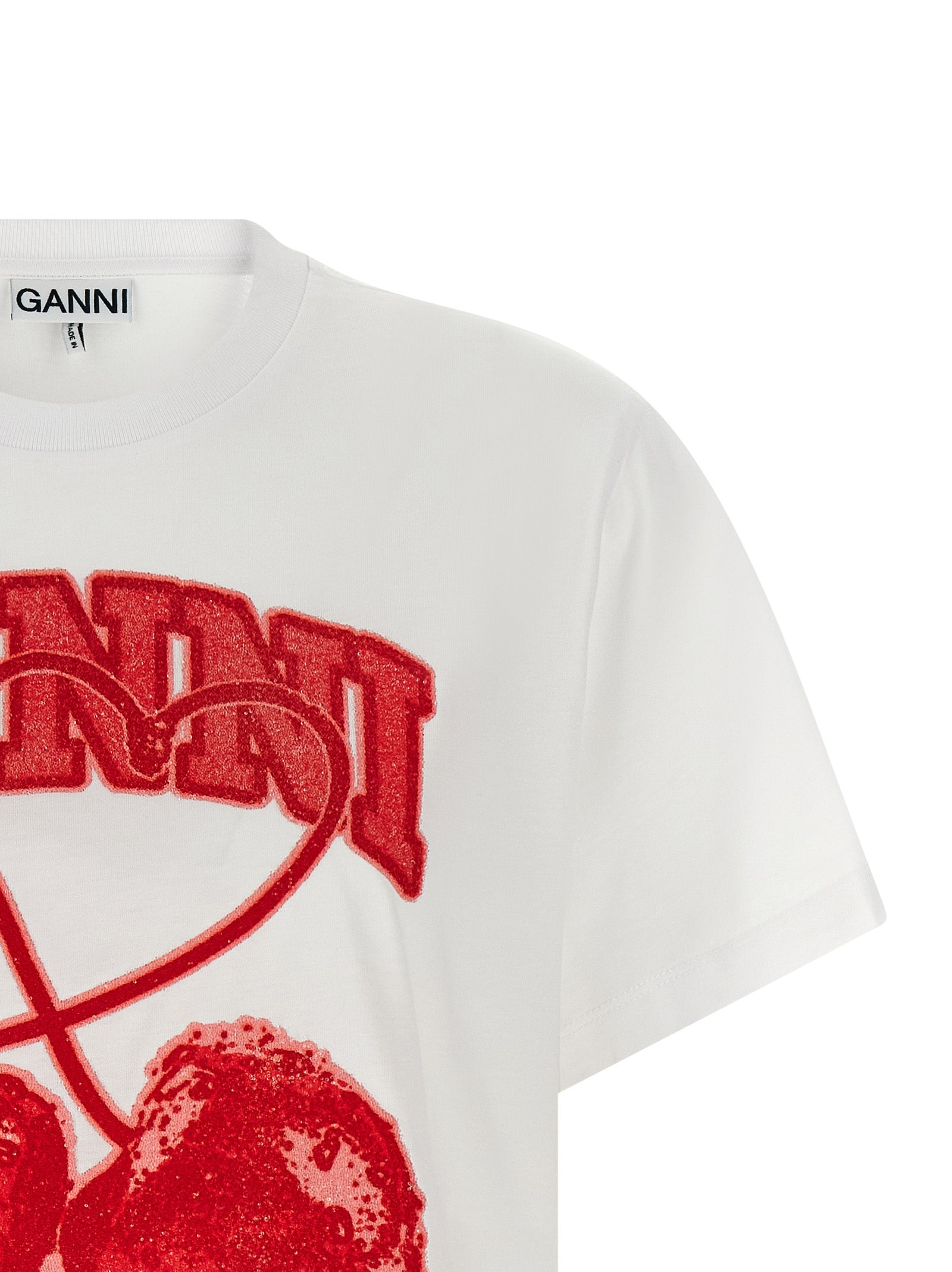 Ganni Women 'Cherry' T-Shirt GANNI