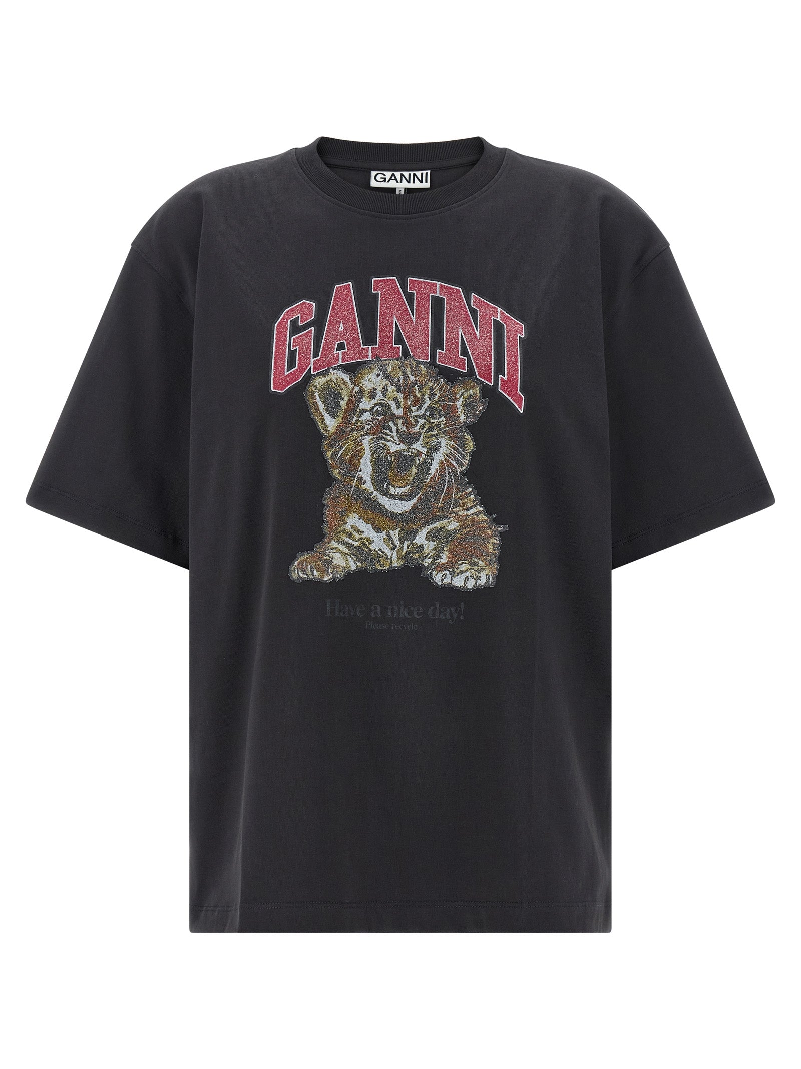 Ganni Women 'Tiger' T-Shirt GANNI