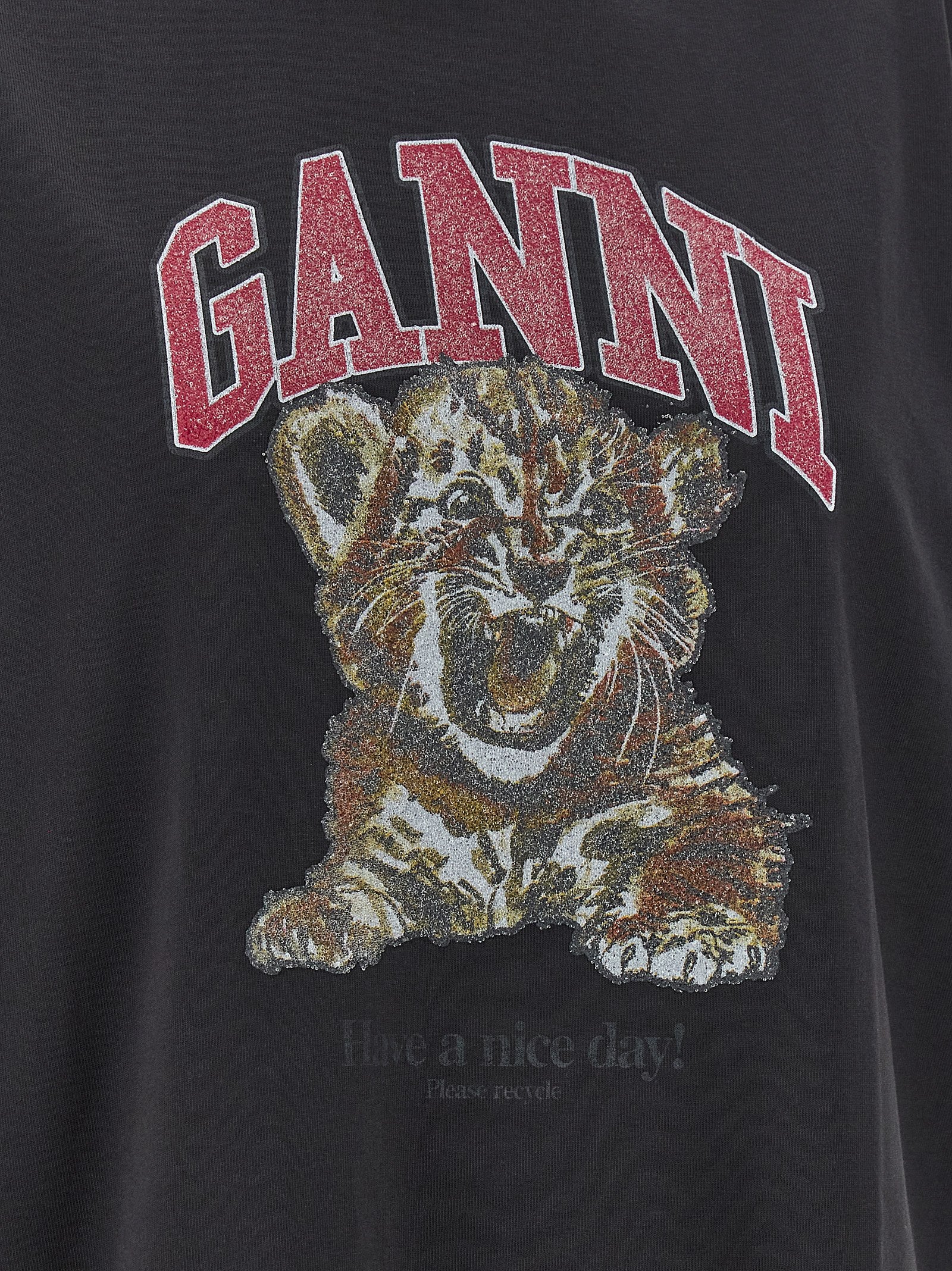 Ganni Women 'Tiger' T-Shirt GANNI