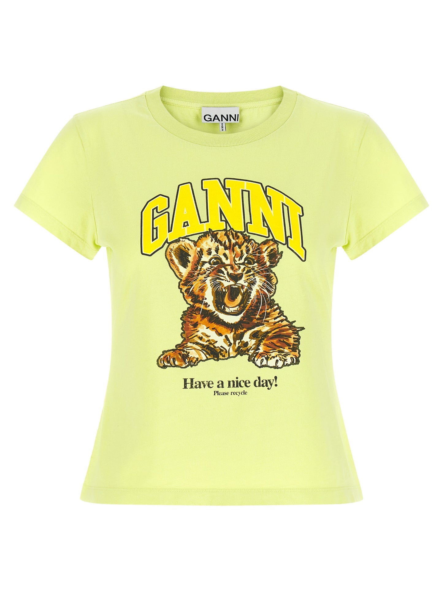 Ganni Women 'Tiger' T-Shirt GANNI