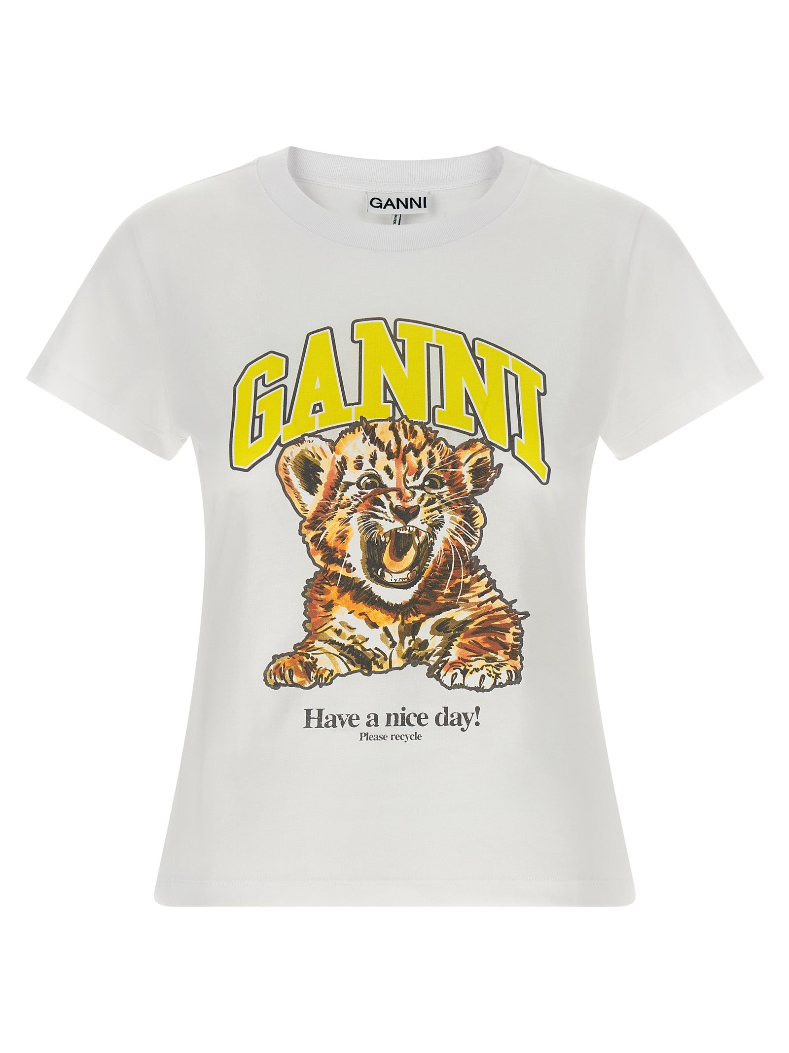Ganni Women 'Tiger' T-Shirt GANNI