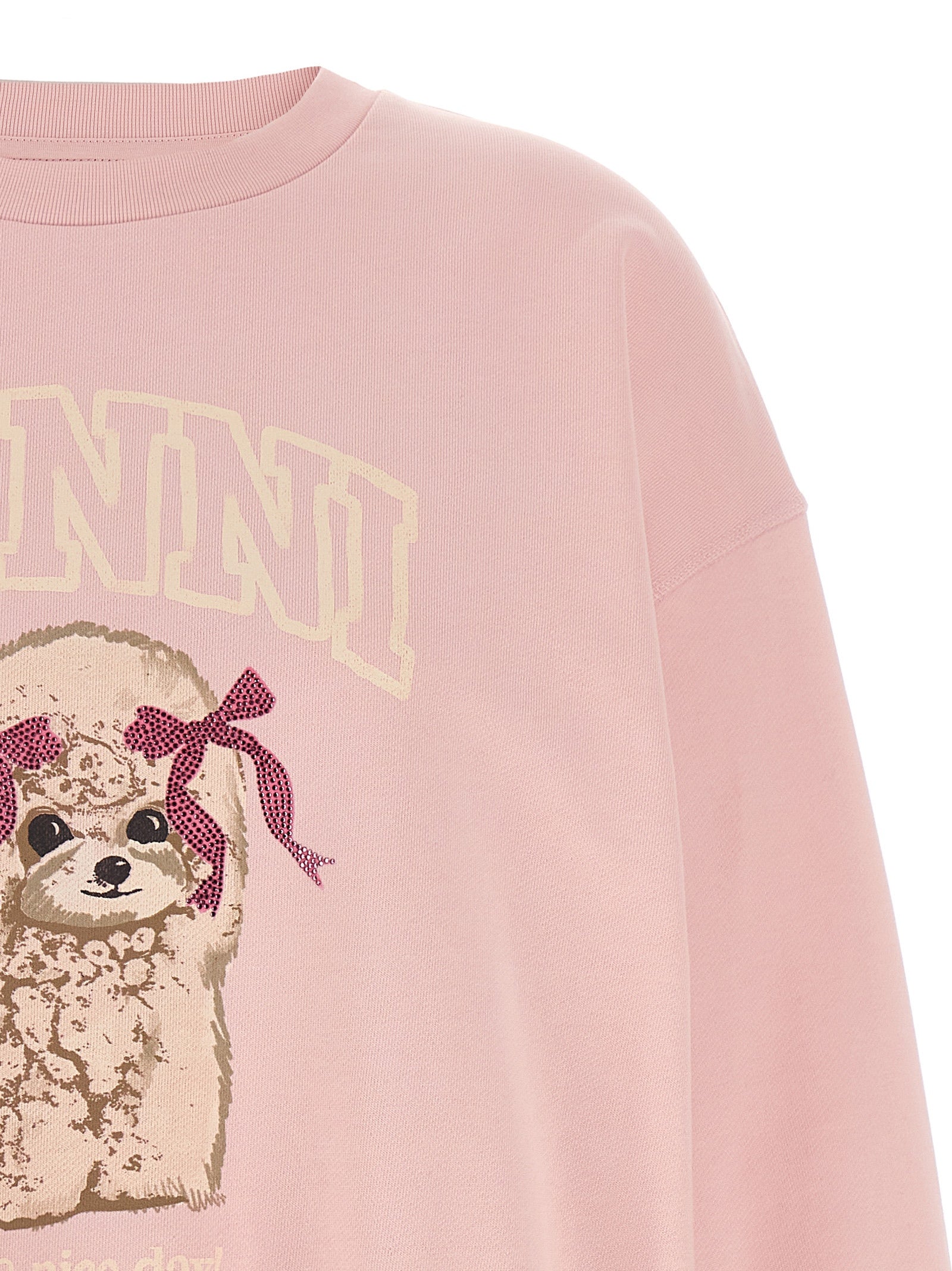 Ganni Women Front Print Sweatshirt GANNI