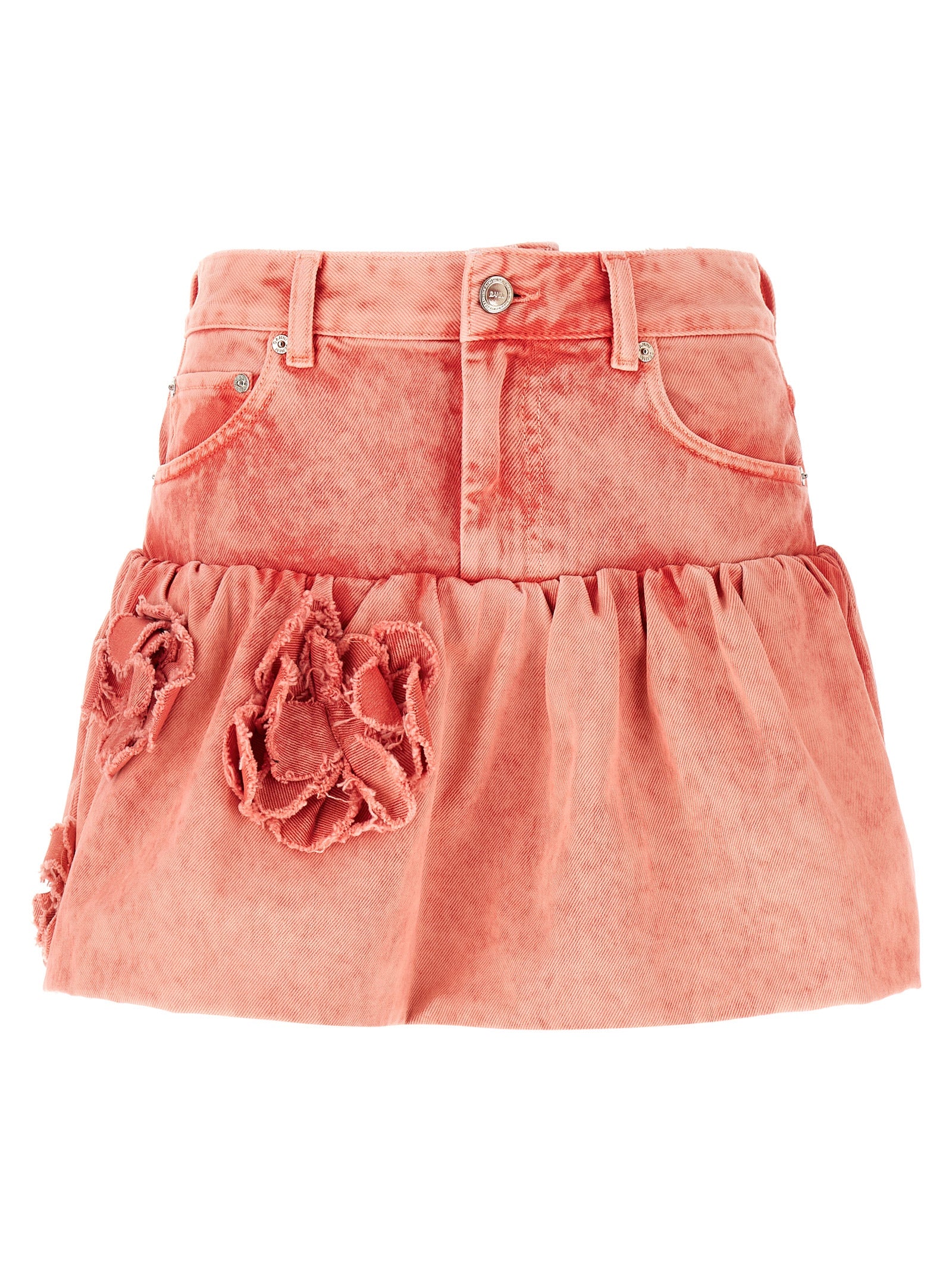 Ganni Women Denim Jeans Skirt GANNI