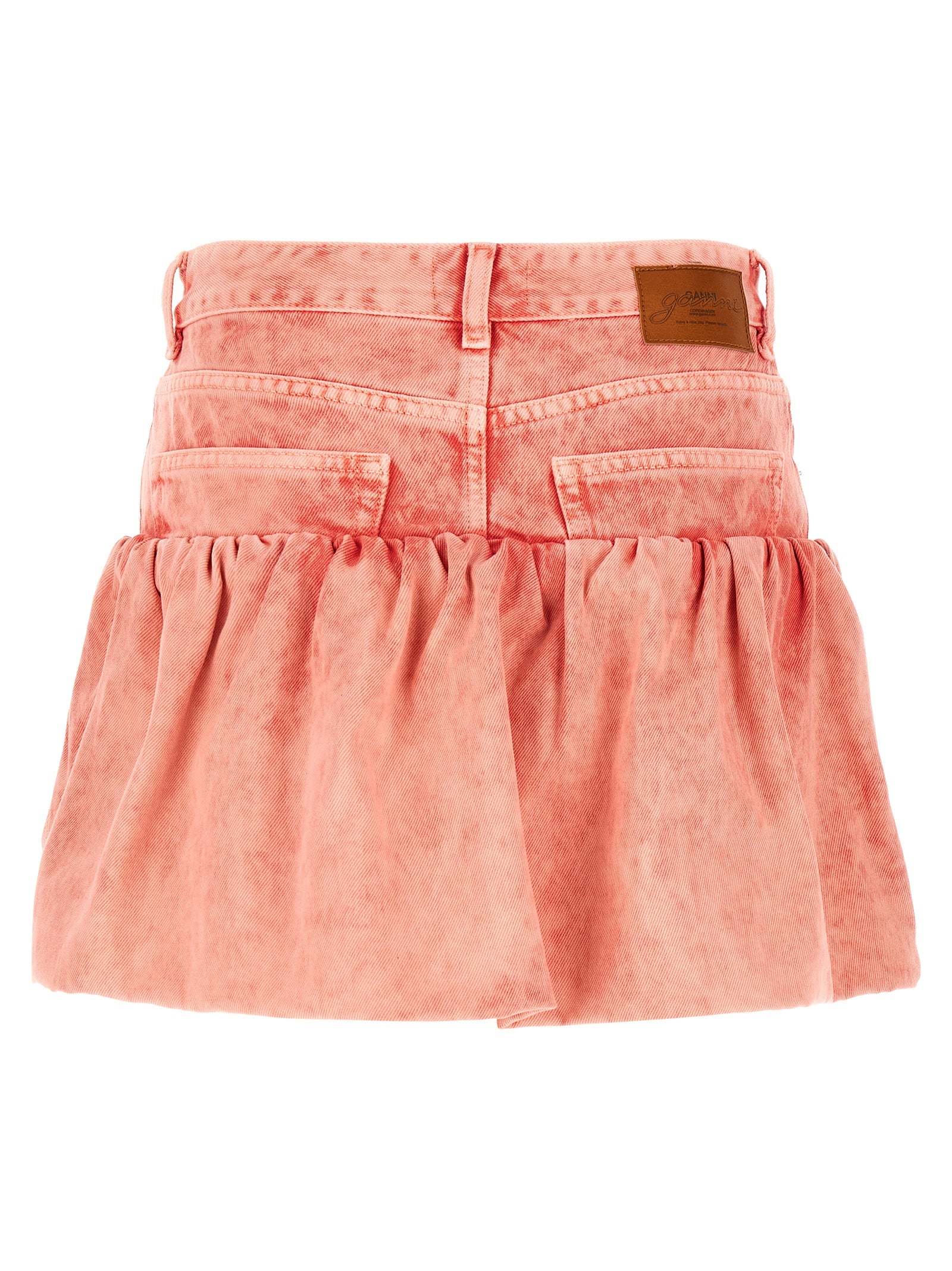 Ganni Women Denim Jeans Skirt GANNI