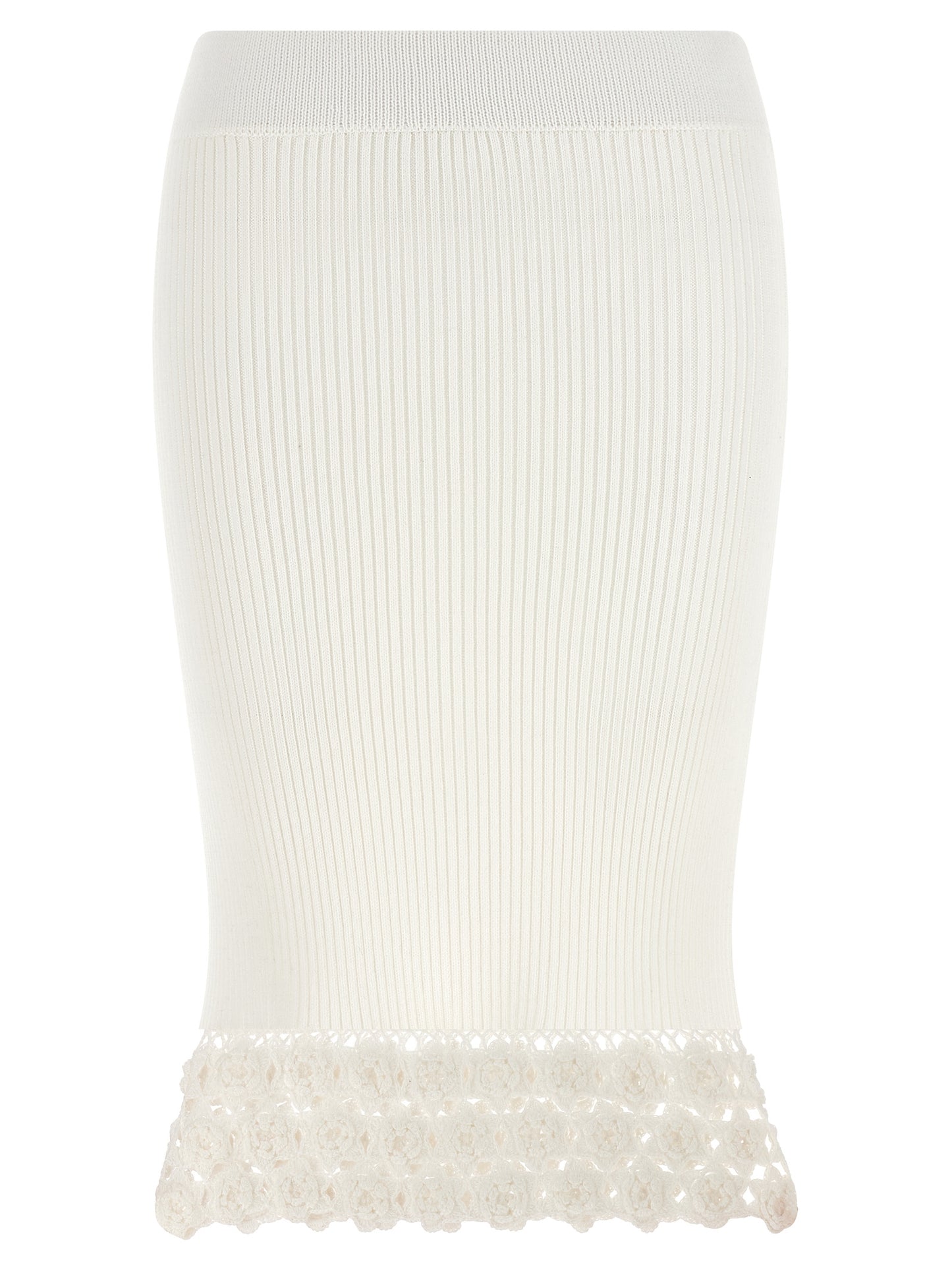 Ganni Women 'Cotton Crochet' Skirt GANNI