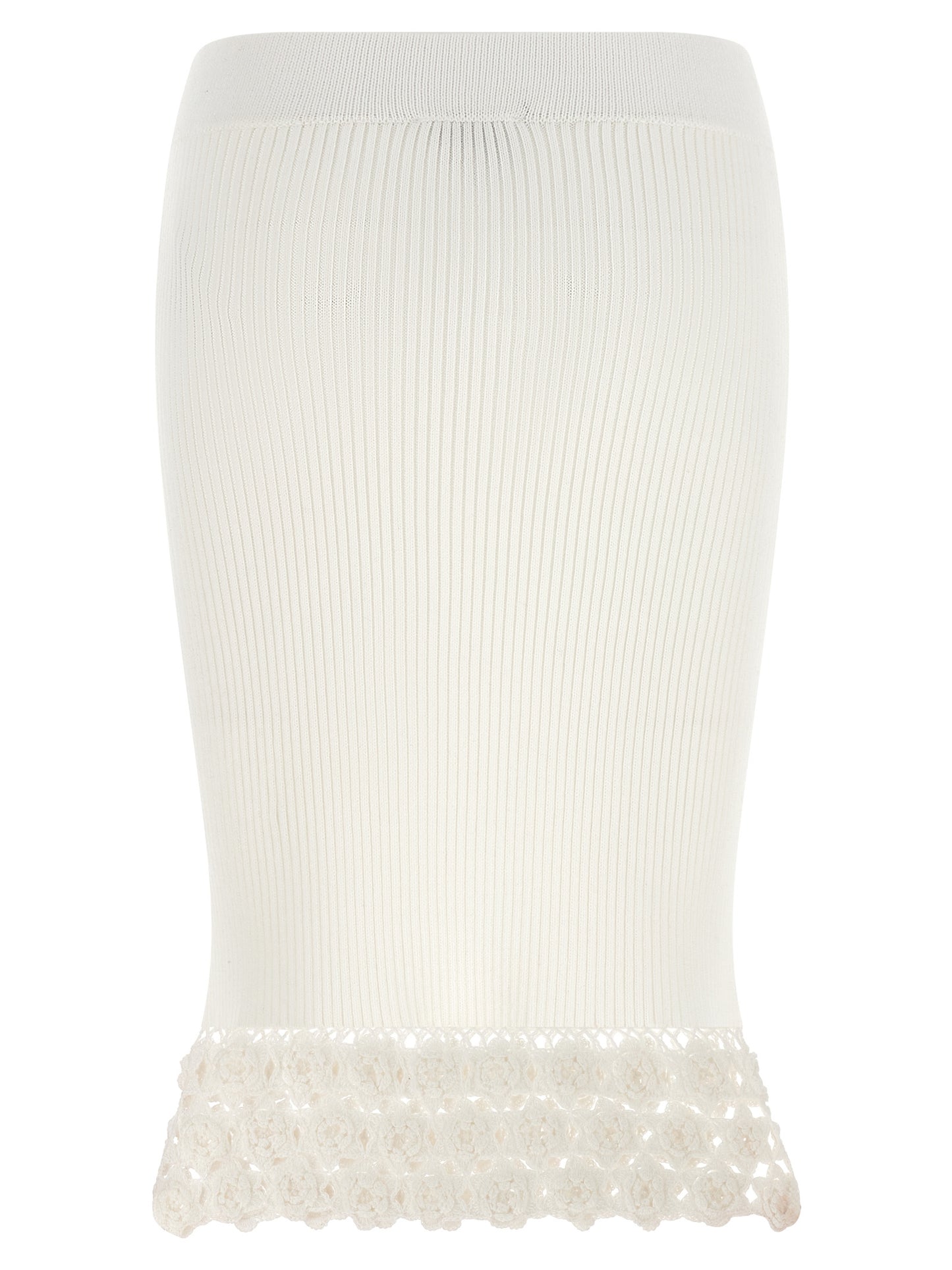 Ganni Women 'Cotton Crochet' Skirt GANNI