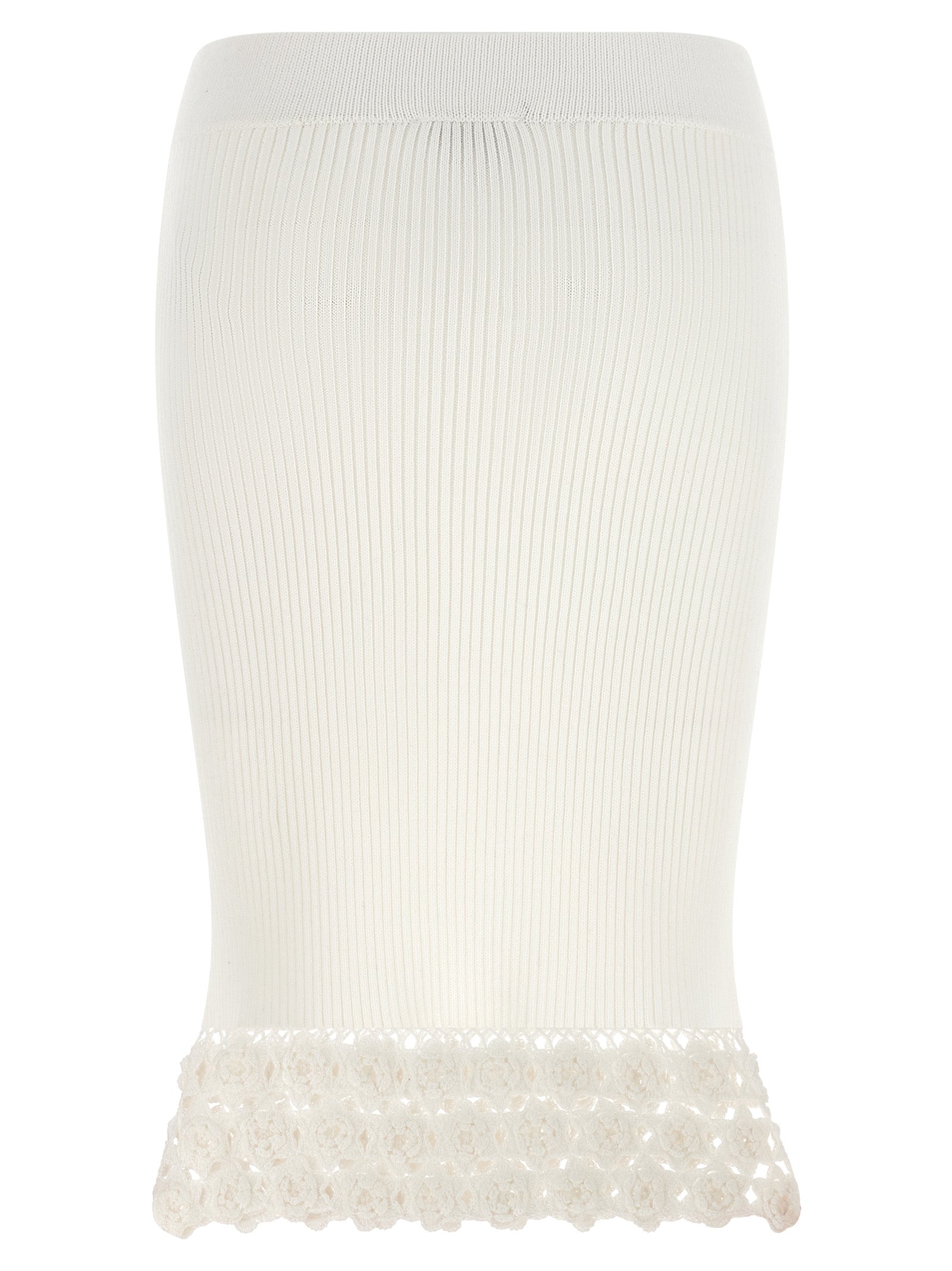 Ganni Women 'Cotton Crochet' Skirt GANNI