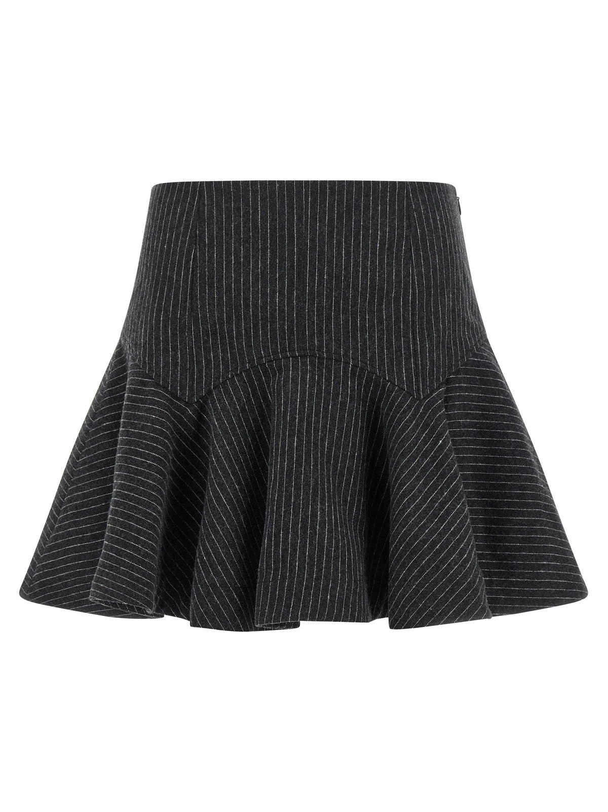 Ganni Women Pinstriped Flannel Skirt GANNI
