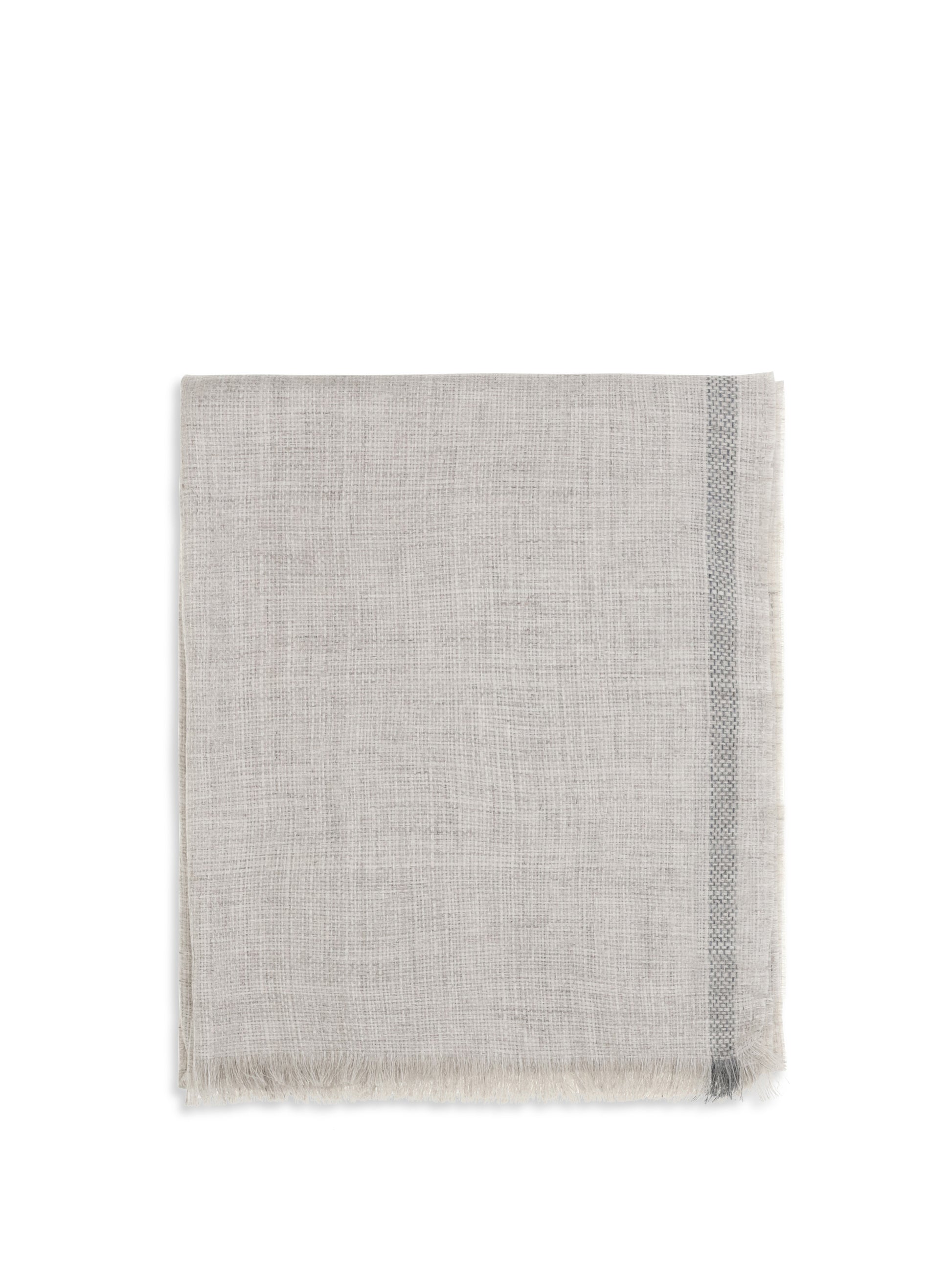 Brunello Cucinelli Men Fringed Scarf BRUNELLO CUCINELLI