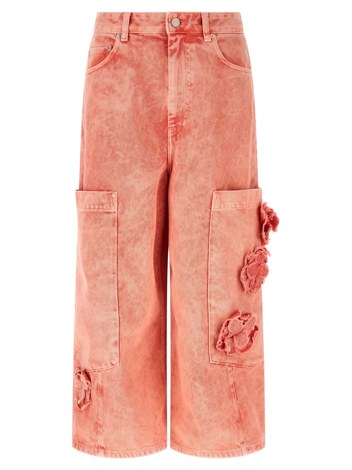 Ganni Women Cropped Jeans GANNI