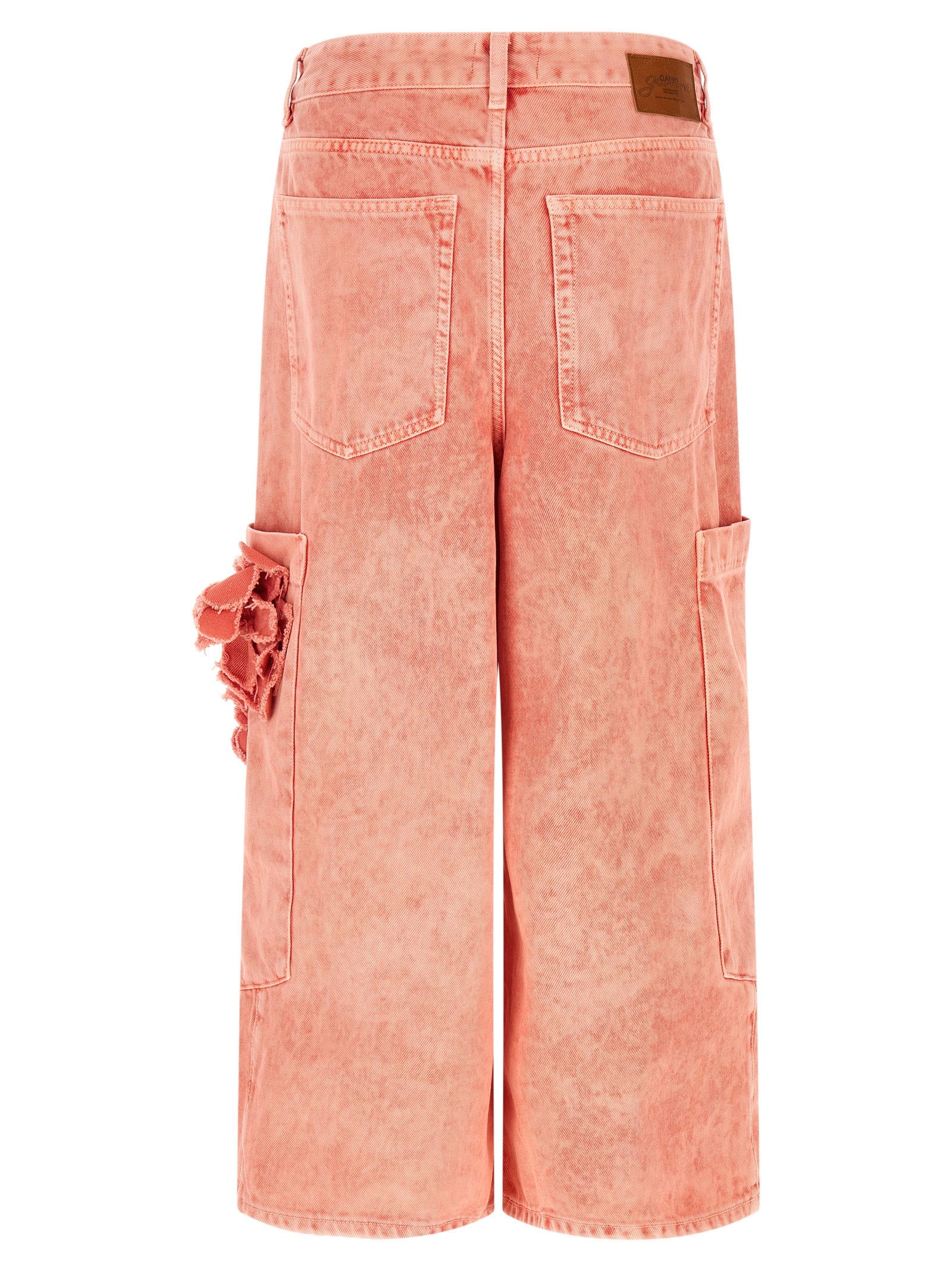 Ganni Women Cropped Jeans GANNI