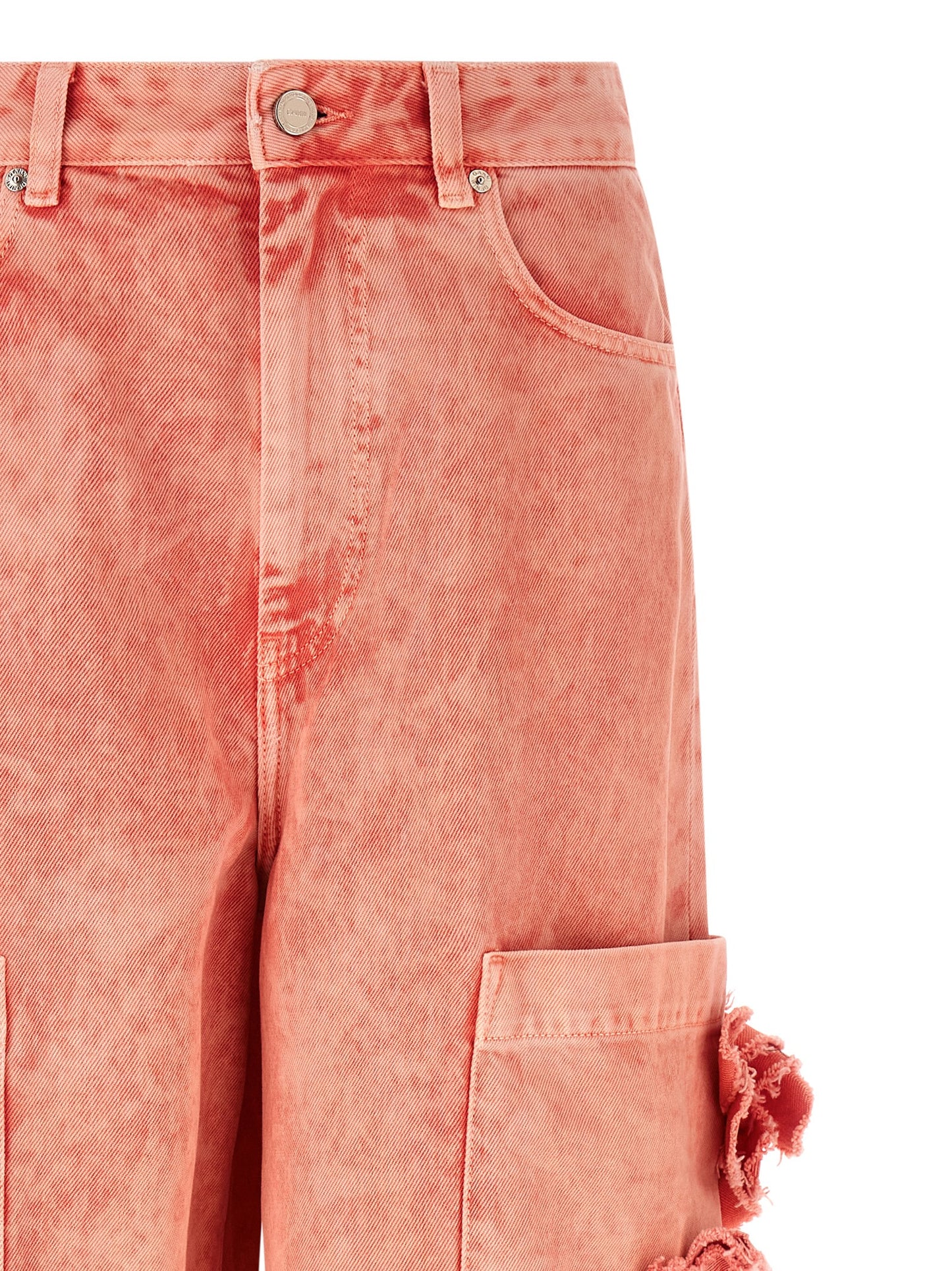 Ganni Women Cropped Jeans GANNI
