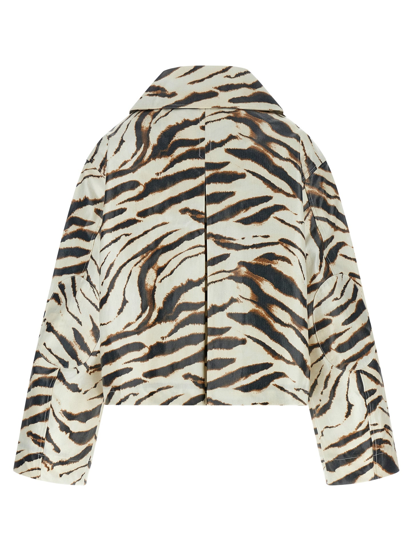 Ganni Women Laminated Fabric Jacket GANNI