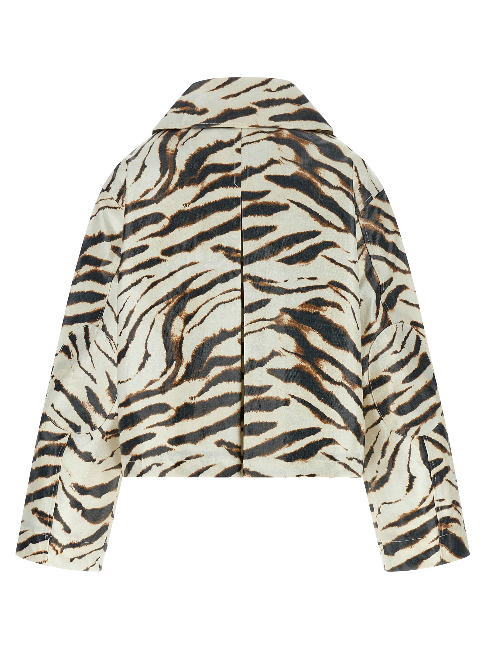 Ganni Women Laminated Fabric Jacket GANNI