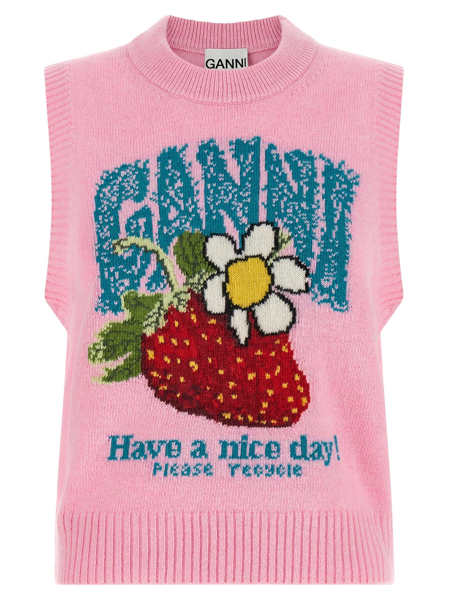 Ganni Women 'Strawberry' Vest GANNI