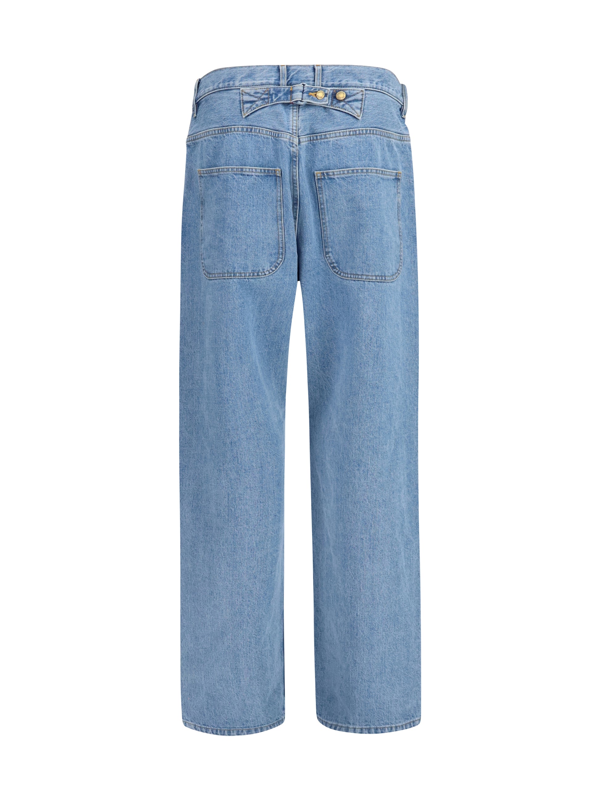 Thom Browne Men Japanese Denim Jeans THOM BROWNE