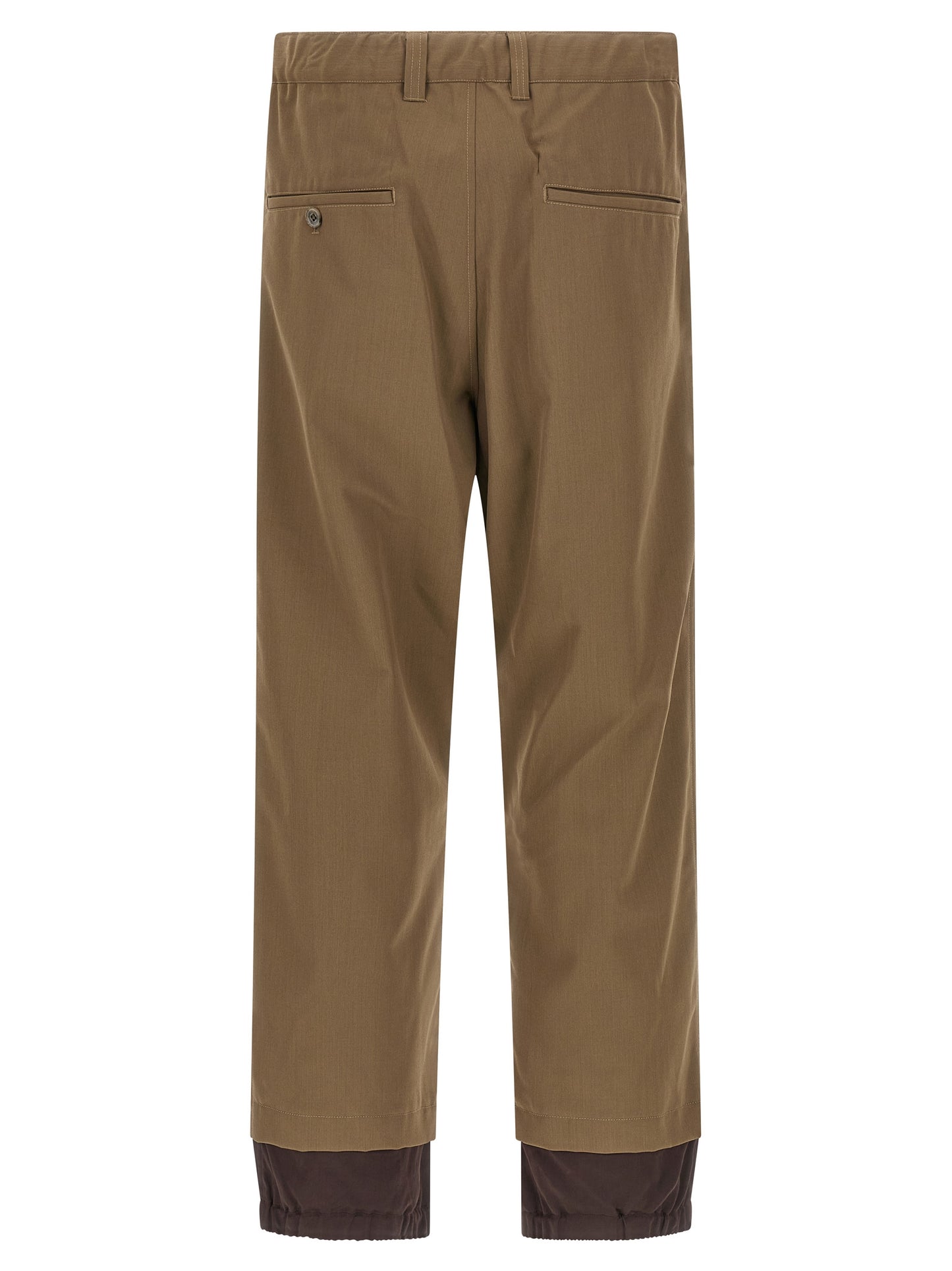 Maison Mihara Yasuhiro Men 'Mix Layered Wool Gabardine' Pants MAISON MIHARA YASUHIRO