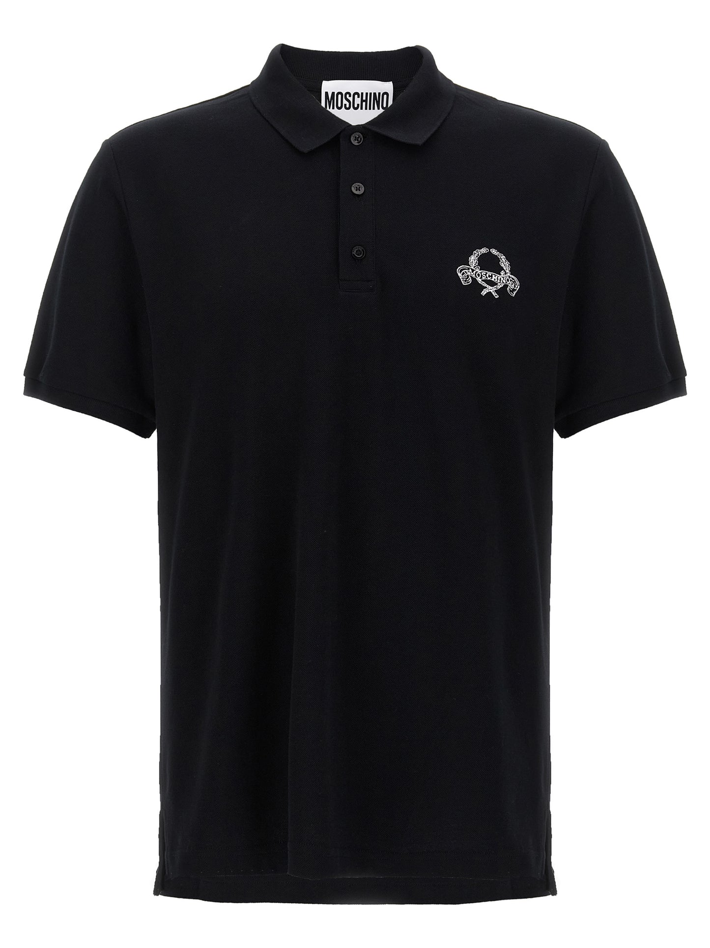 Moschino Men Logo Embroidery Polo Shirt MOSCHINO