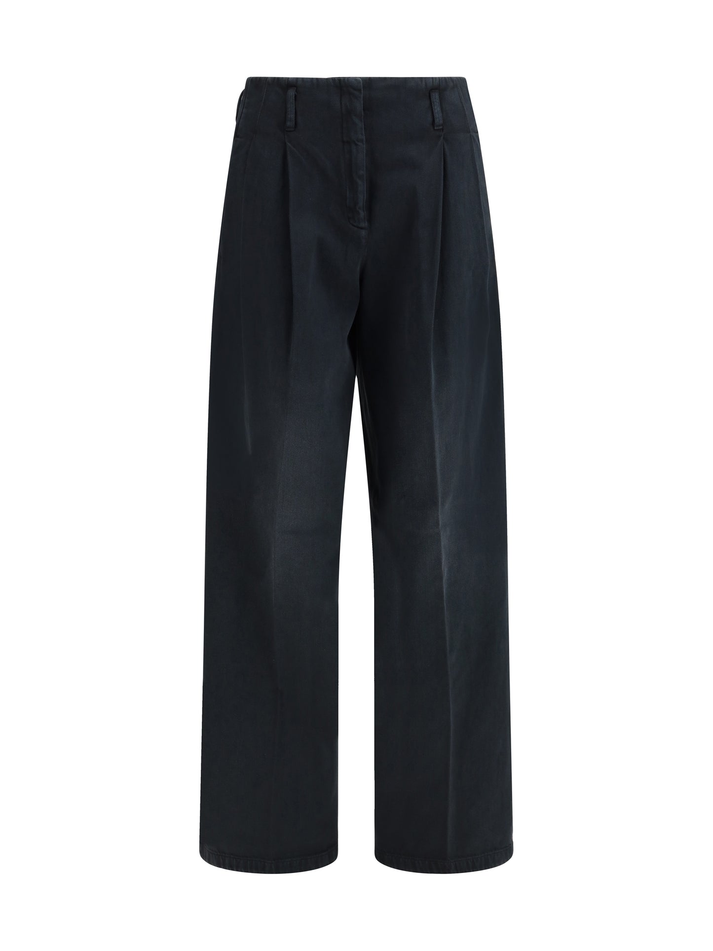 Golden Goose Women Cotton Denim Pants GOLDEN GOOSE