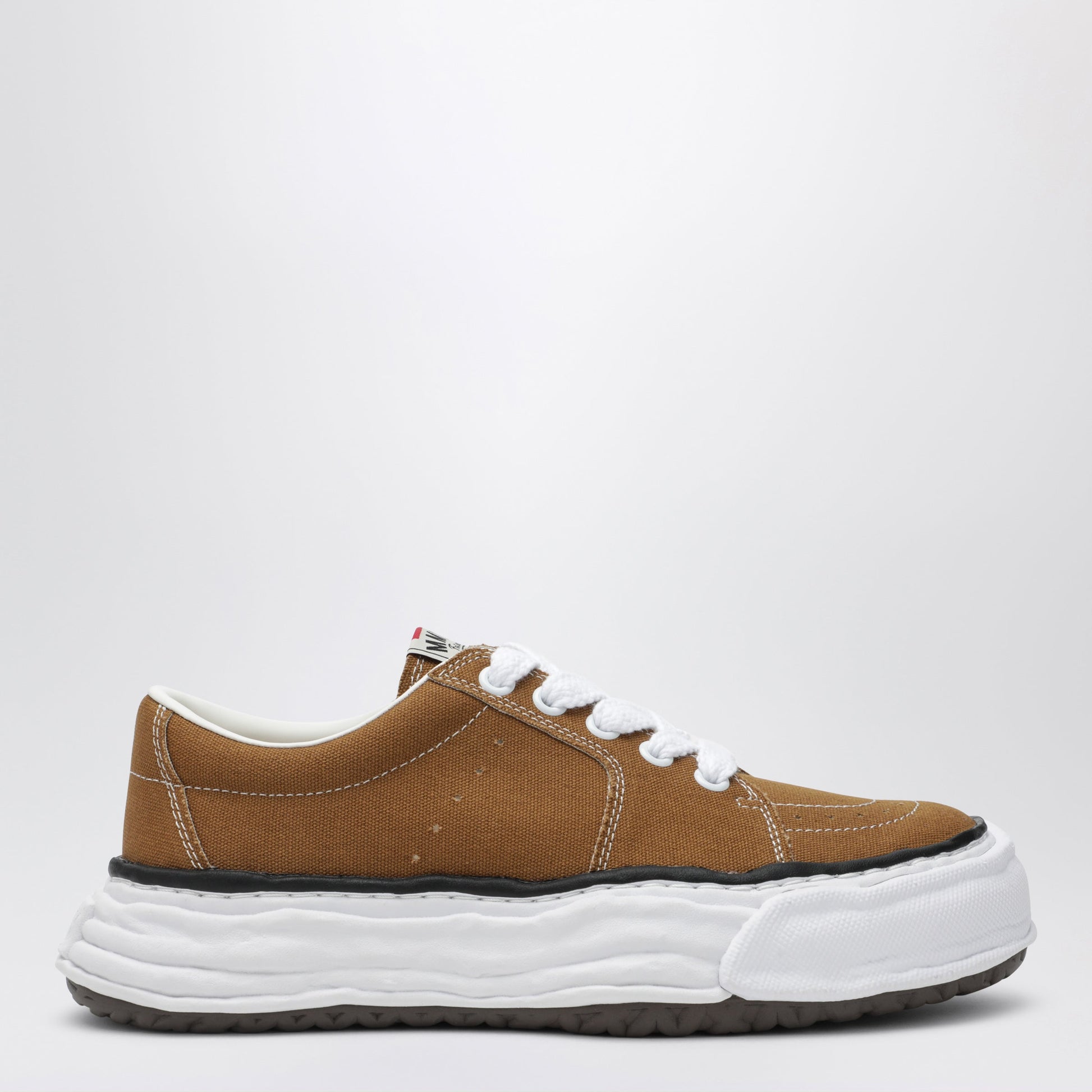 Maison Mihara Yasuhiro Eric Sneaker In Brown Canvas Men MAISON MIHARA YASUHIRO