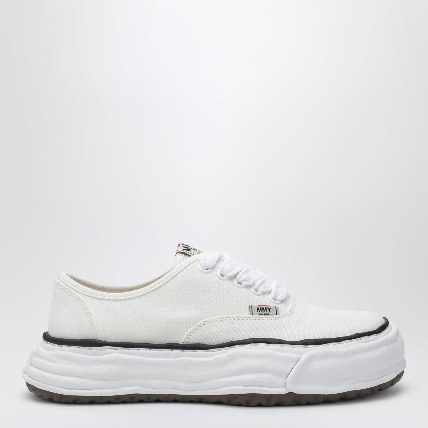 Maison Mihara Yasuhiro Baker Sneakers In White Canvas Men MAISON MIHARA YASUHIRO