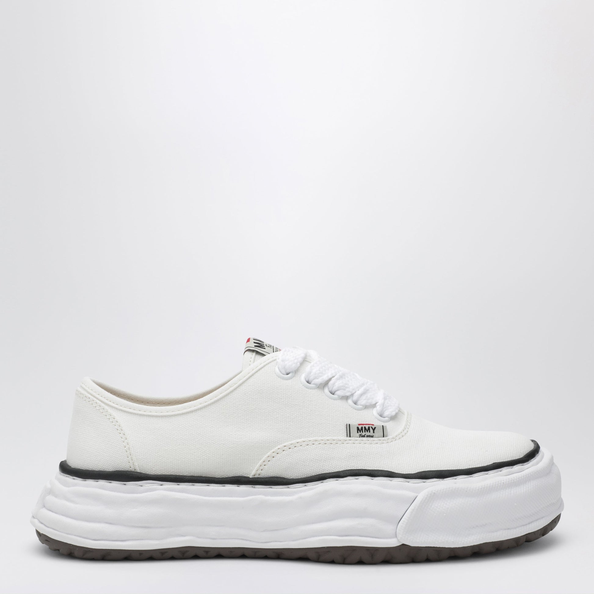 Maison Mihara Yasuhiro Baker Sneakers In White Canvas Men MAISON MIHARA YASUHIRO