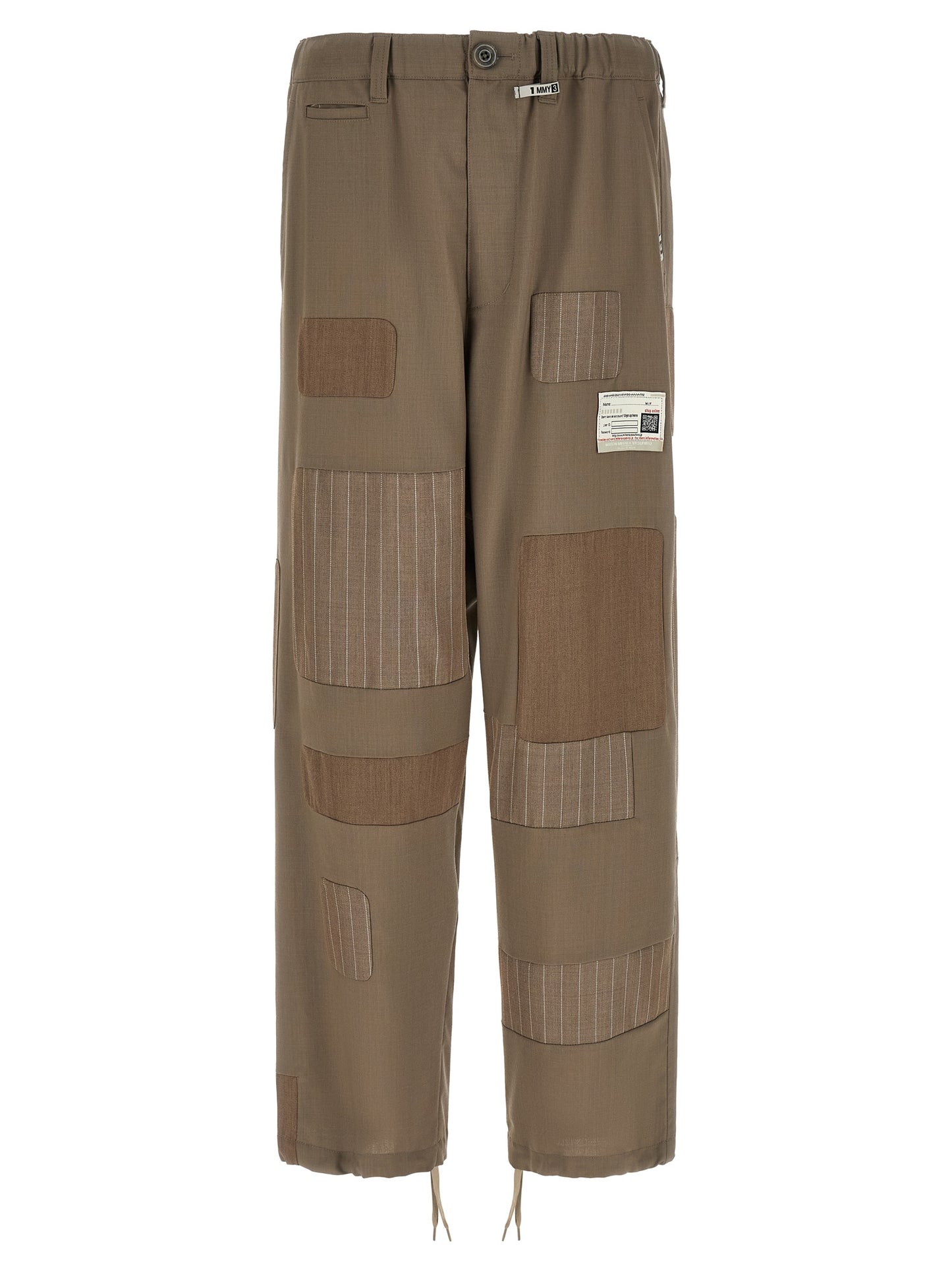 Maison Mihara Yasuhiro Men 'Repaired Wool' Pants MAISON MIHARA YASUHIRO