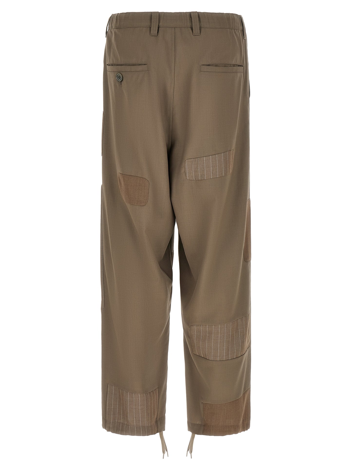 Maison Mihara Yasuhiro Men 'Repaired Wool' Pants MAISON MIHARA YASUHIRO