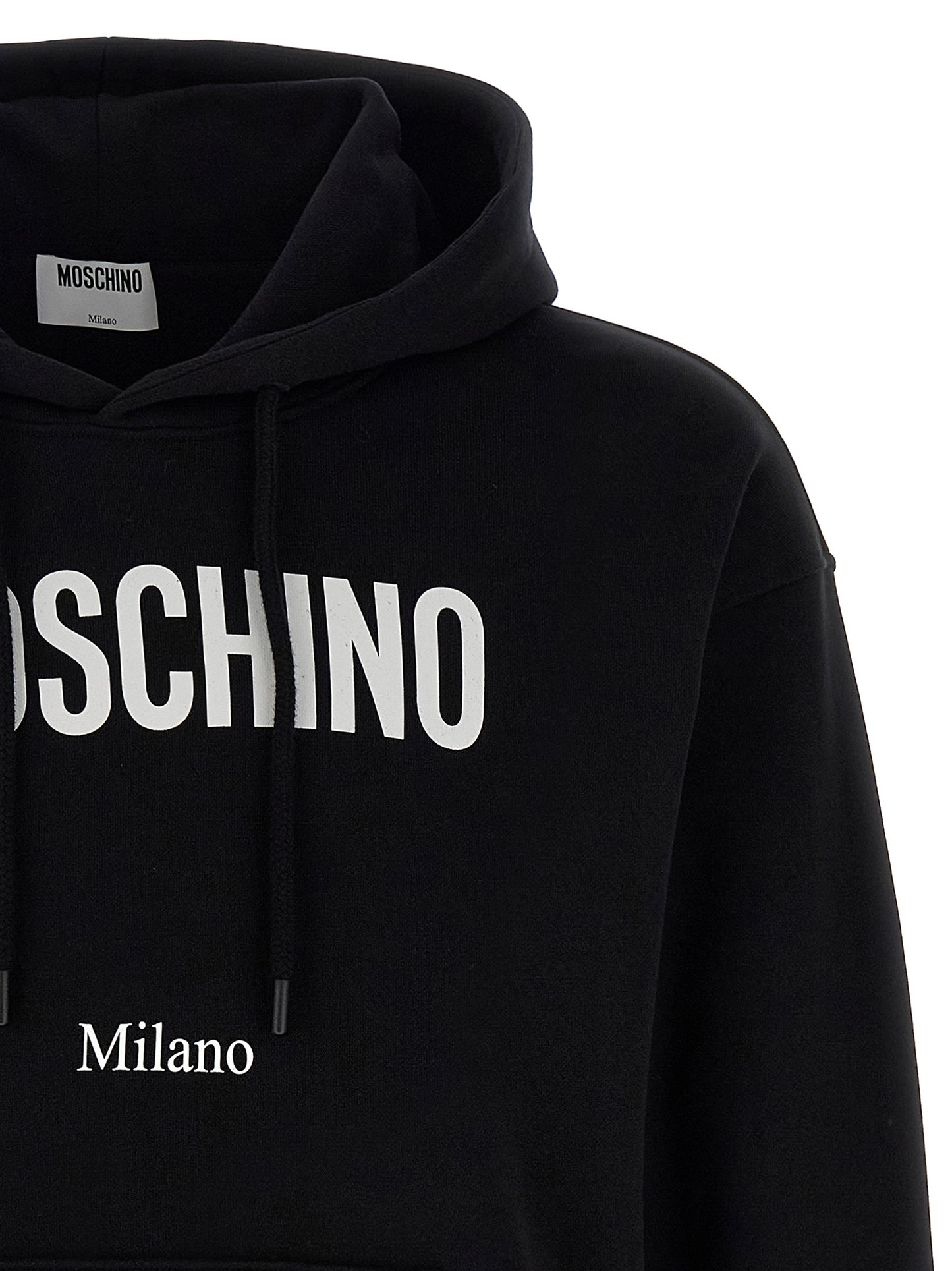 Moschino Men Logo Print Hoodie MOSCHINO