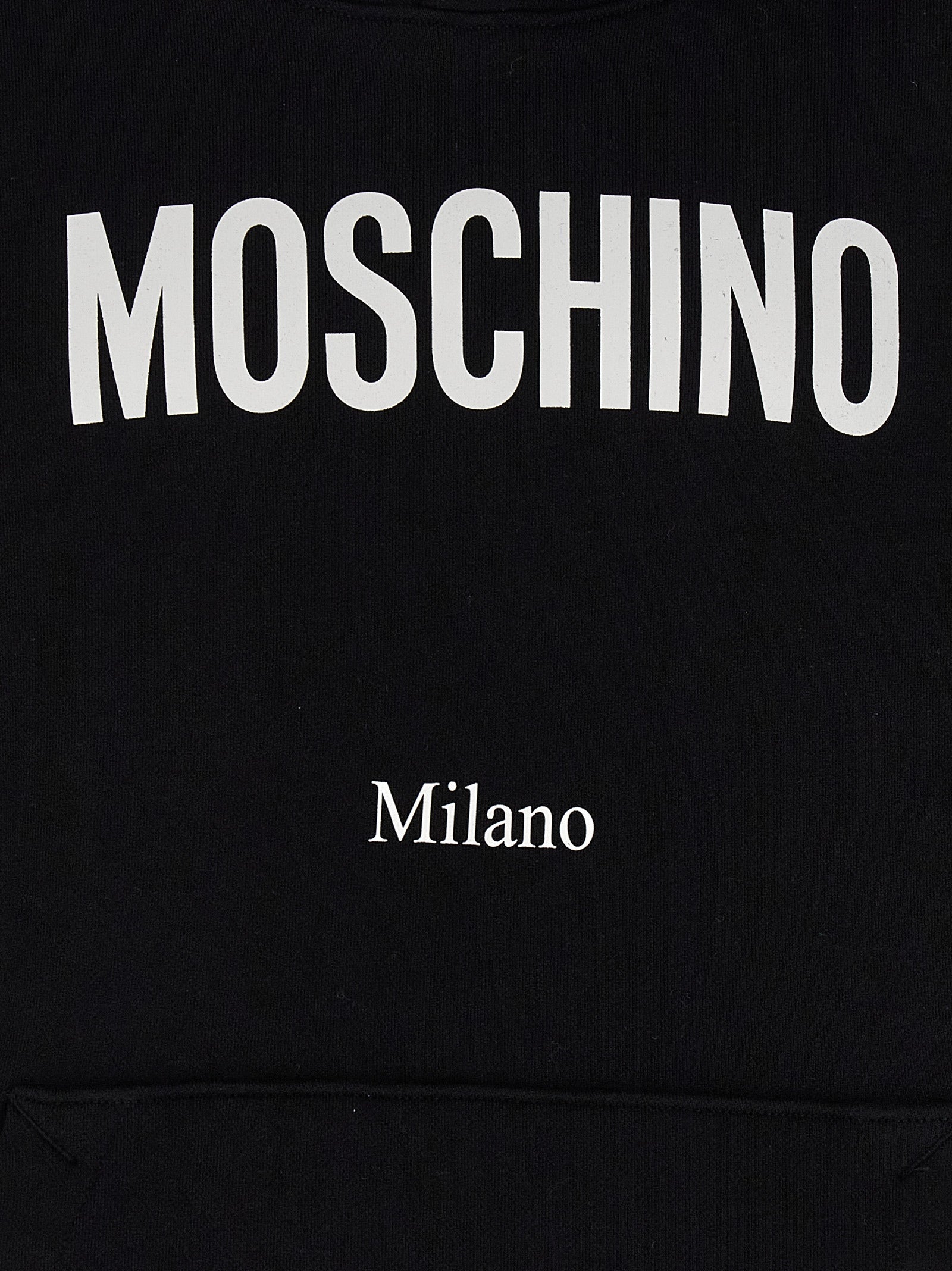 Moschino Men Logo Print Hoodie MOSCHINO