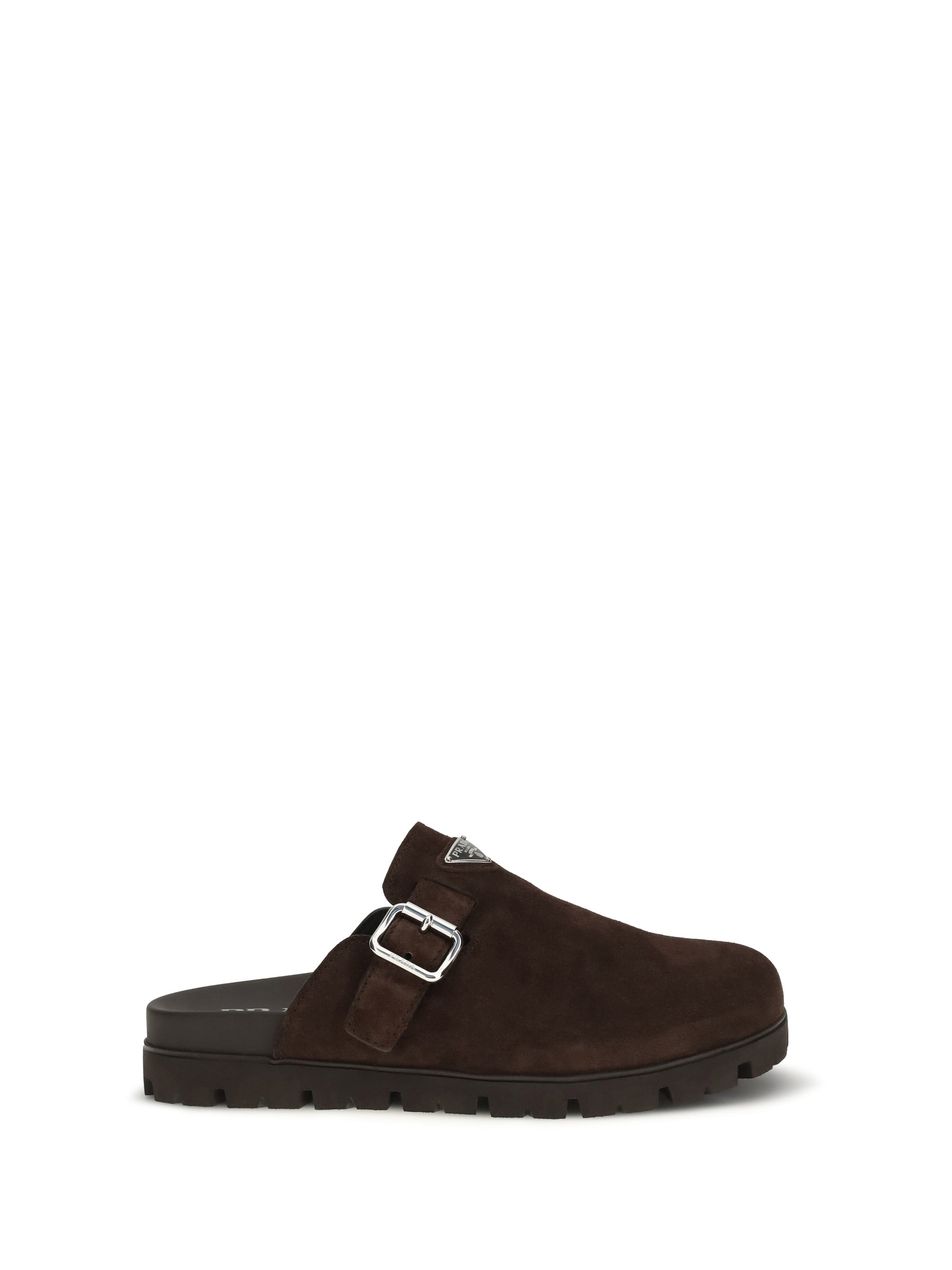 Prada Men Suede Mules PRADA