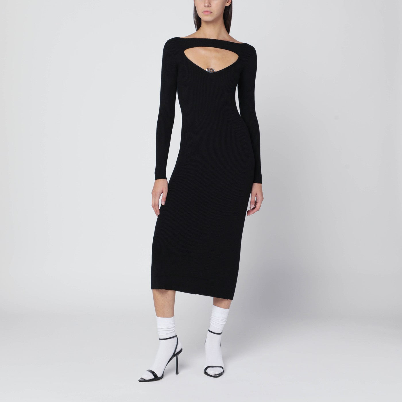 Diesel Black M-Oloni Dress Women DIESEL