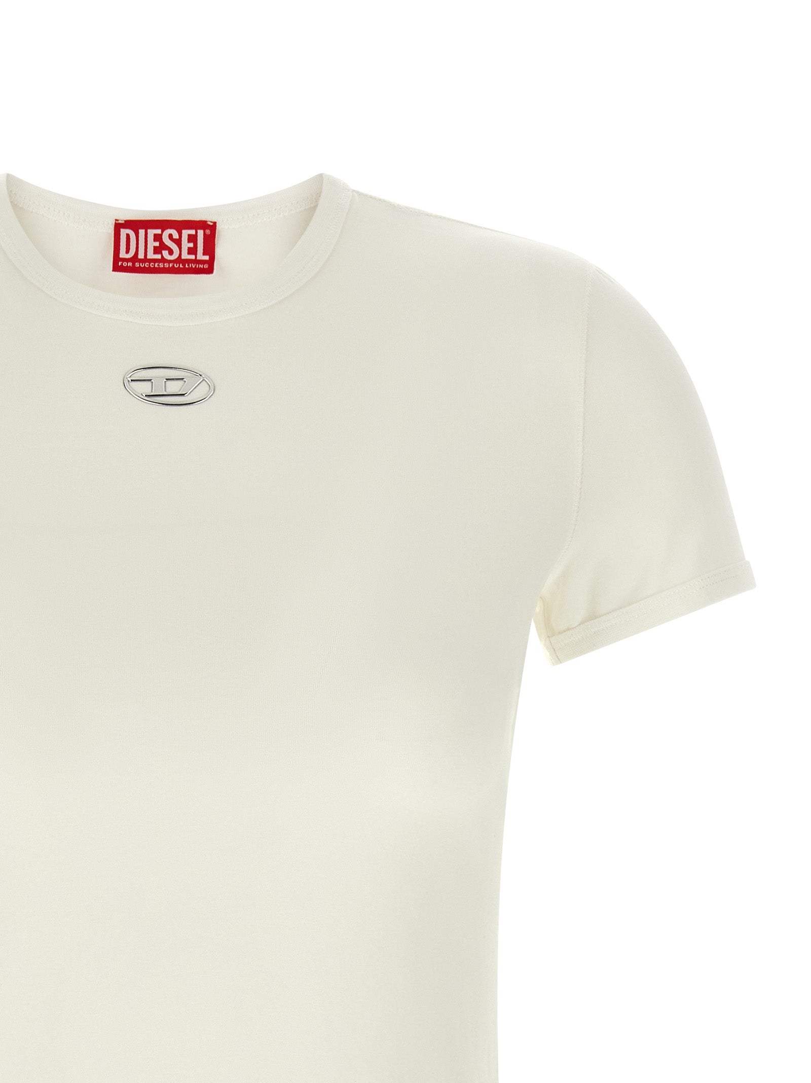 Diesel Women 'Uncutieslong-Od' T-Shirt DIESEL