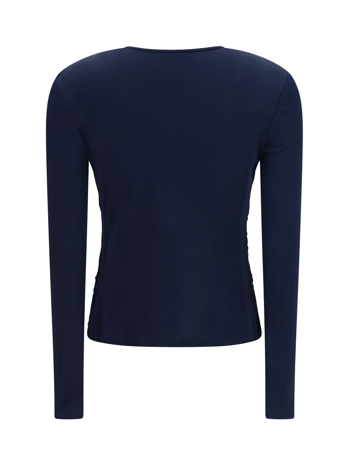 Giorgio Armani Women V-Neck Viscose Jersey Top GIORGIO ARMANI