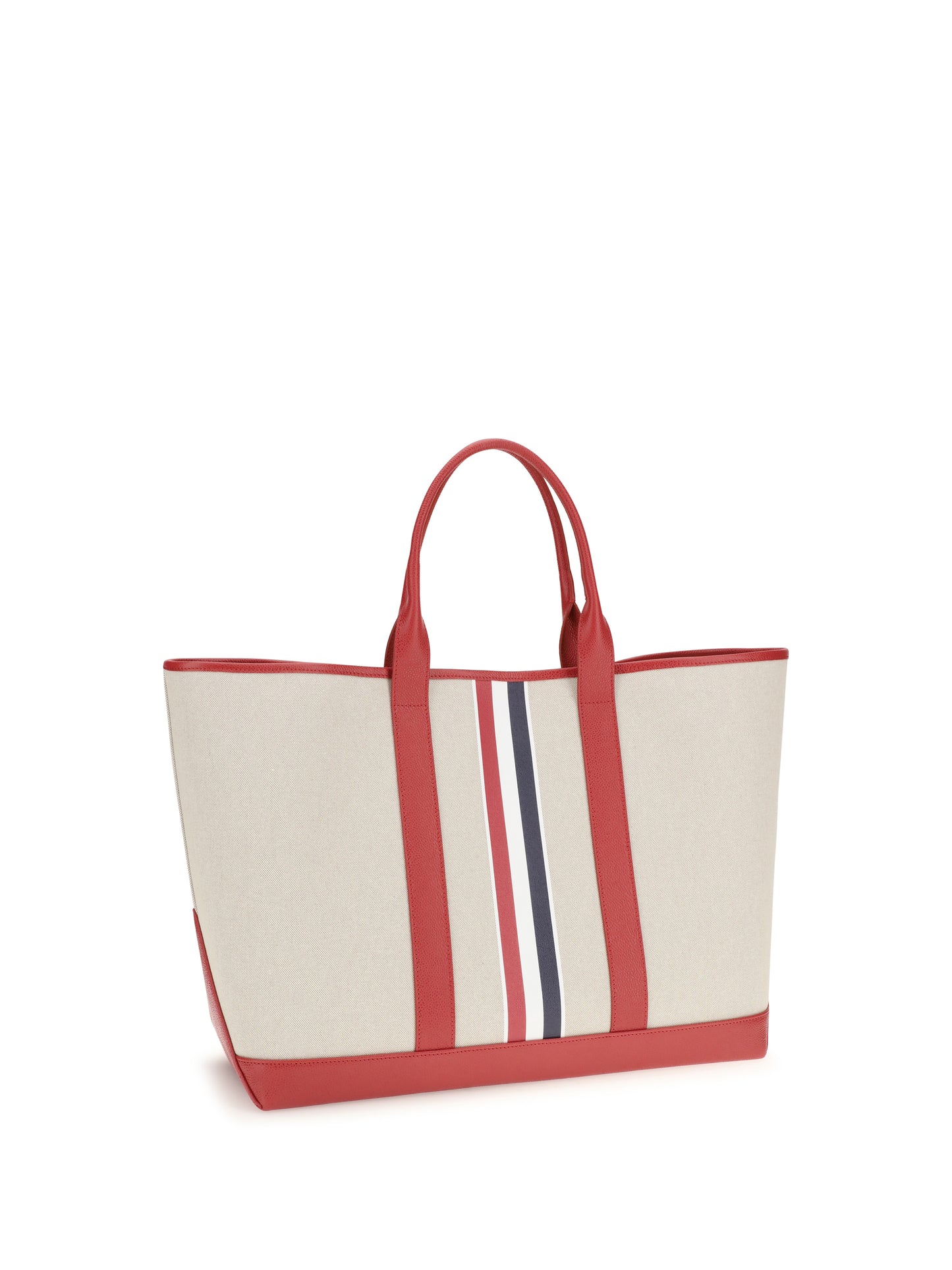 Thom Browne Men Canvas Tote Bag THOM BROWNE