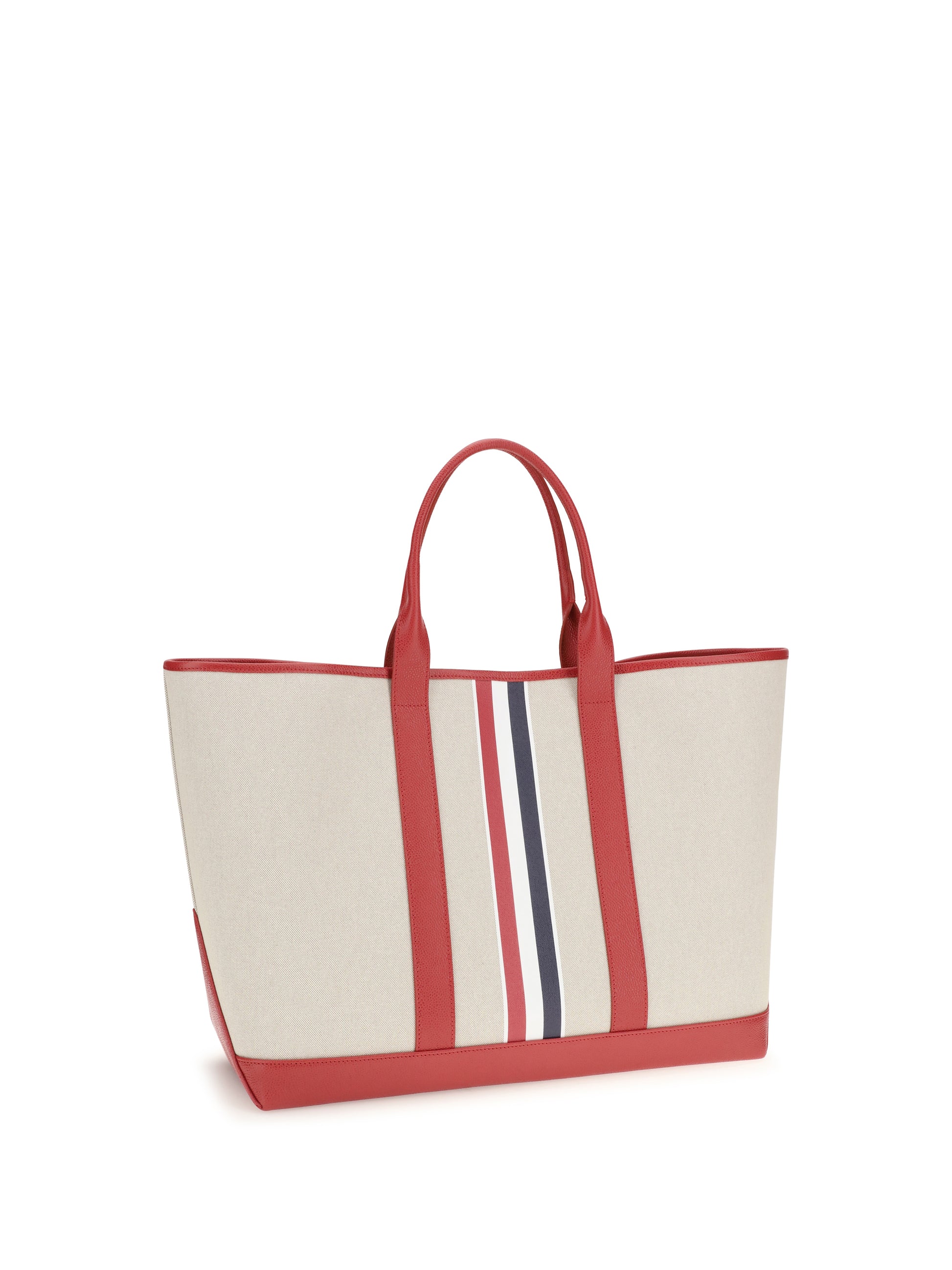 Thom Browne Men Canvas Tote Bag THOM BROWNE