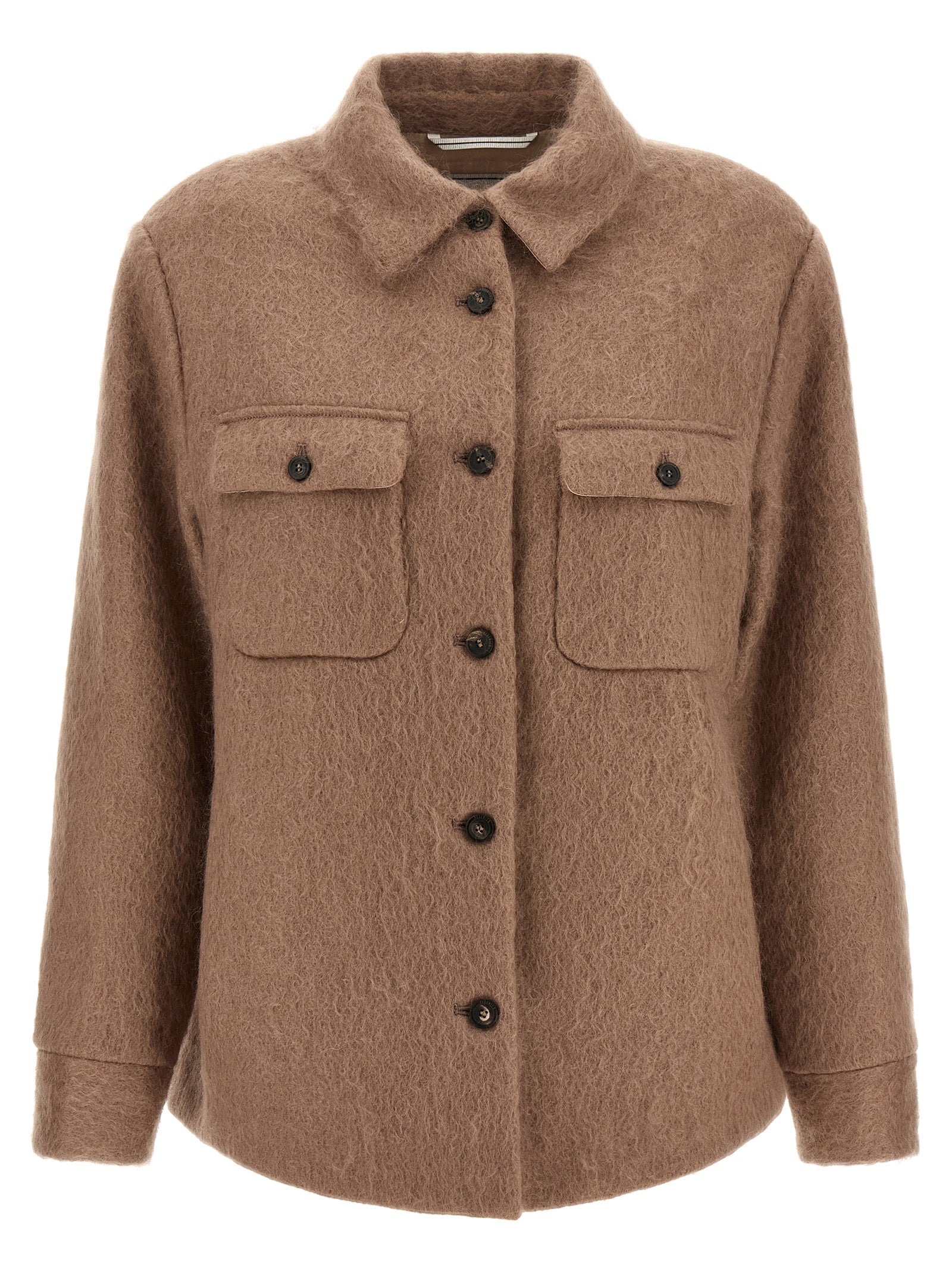 Peserico Women Bouclé Overshirt PESERICO