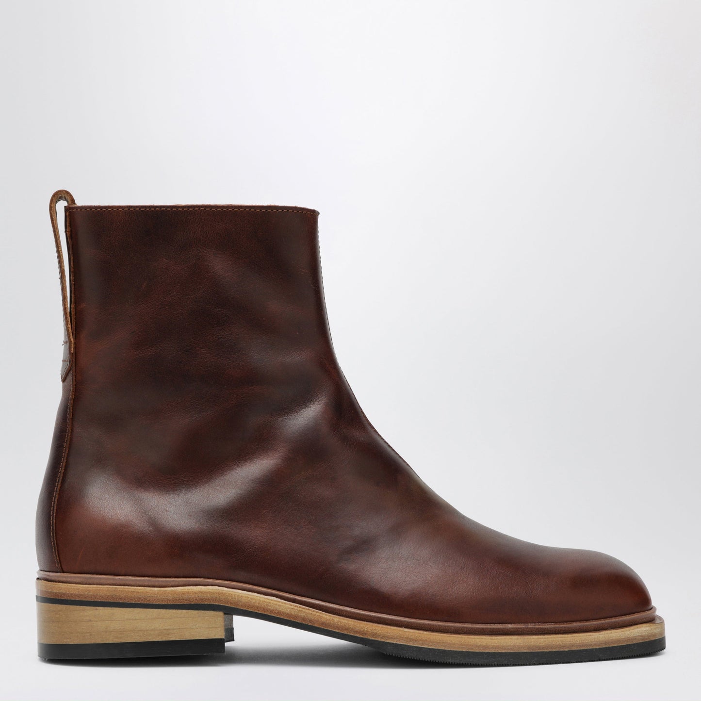 Our Legacy Daimono Boots In Whisky-Colored Calfskin Men OUR LEGACY