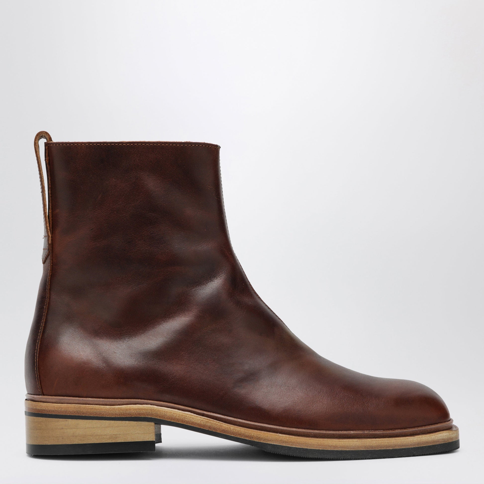 Our Legacy Daimono Boots In Whisky-Colored Calfskin Men OUR LEGACY