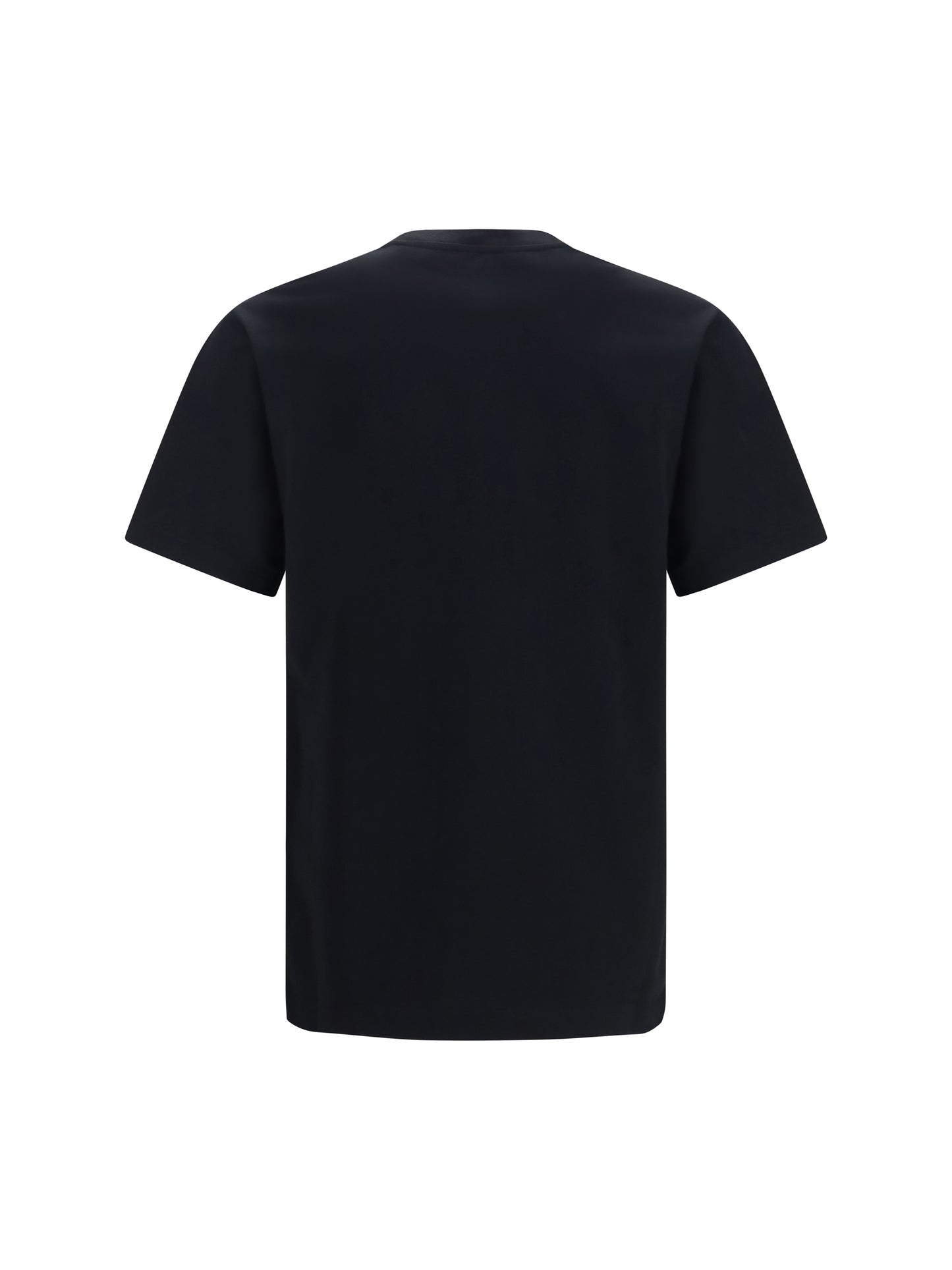 Burberry Men Embroidered Logo Cotton T-Shirt BURBERRY