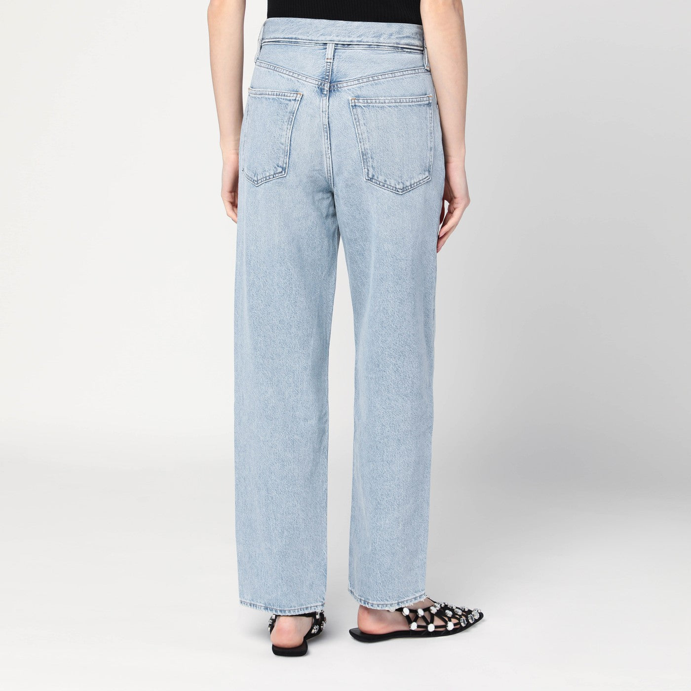 Agolde Echo Blue Jeans Women AGOLDE