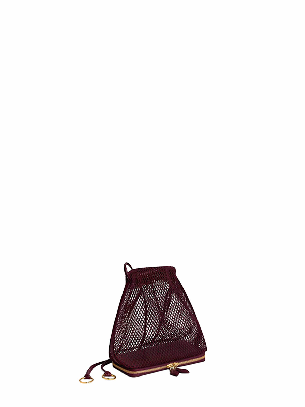 Alaïa Women Garnet Red Le Pochon Drawstring Bag<Br/> ALAIA