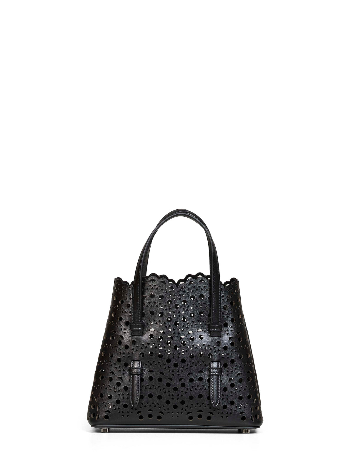 Alaïa Women Black Mina 20 Small Tote Bag ALAIA