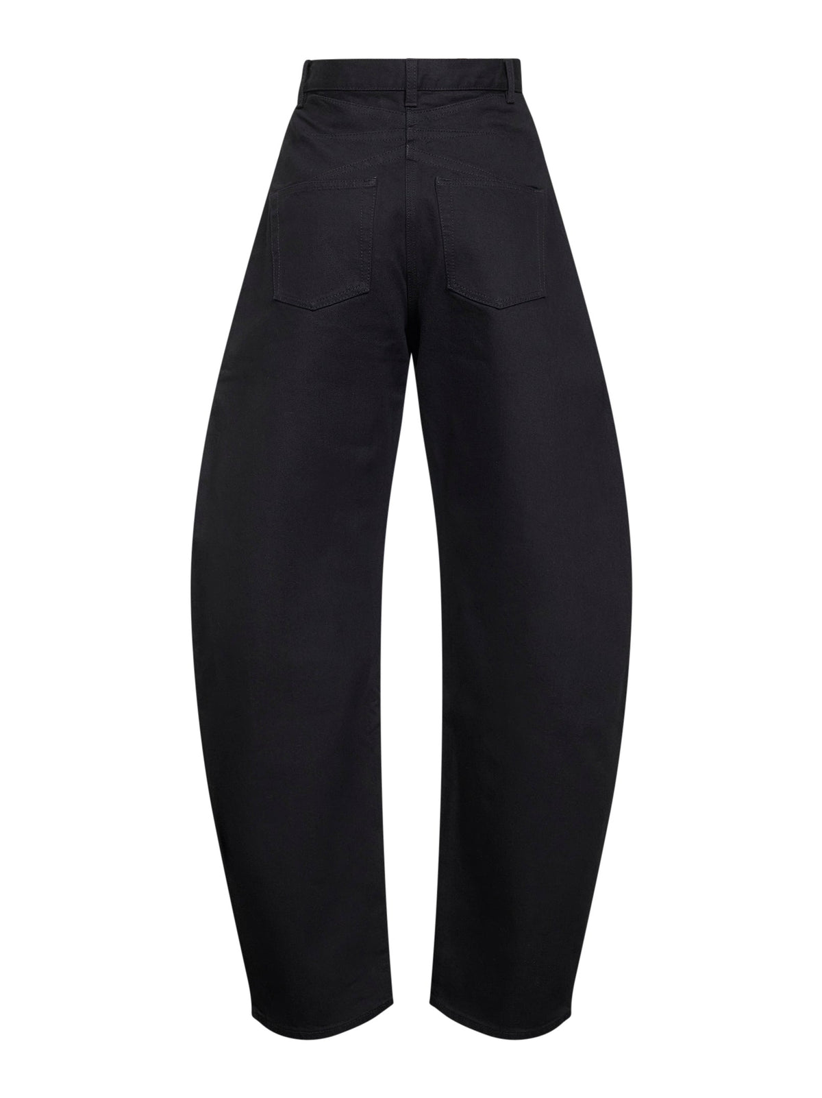 Alaïa Women "Round" Wide-Leg Jeans ALAIA