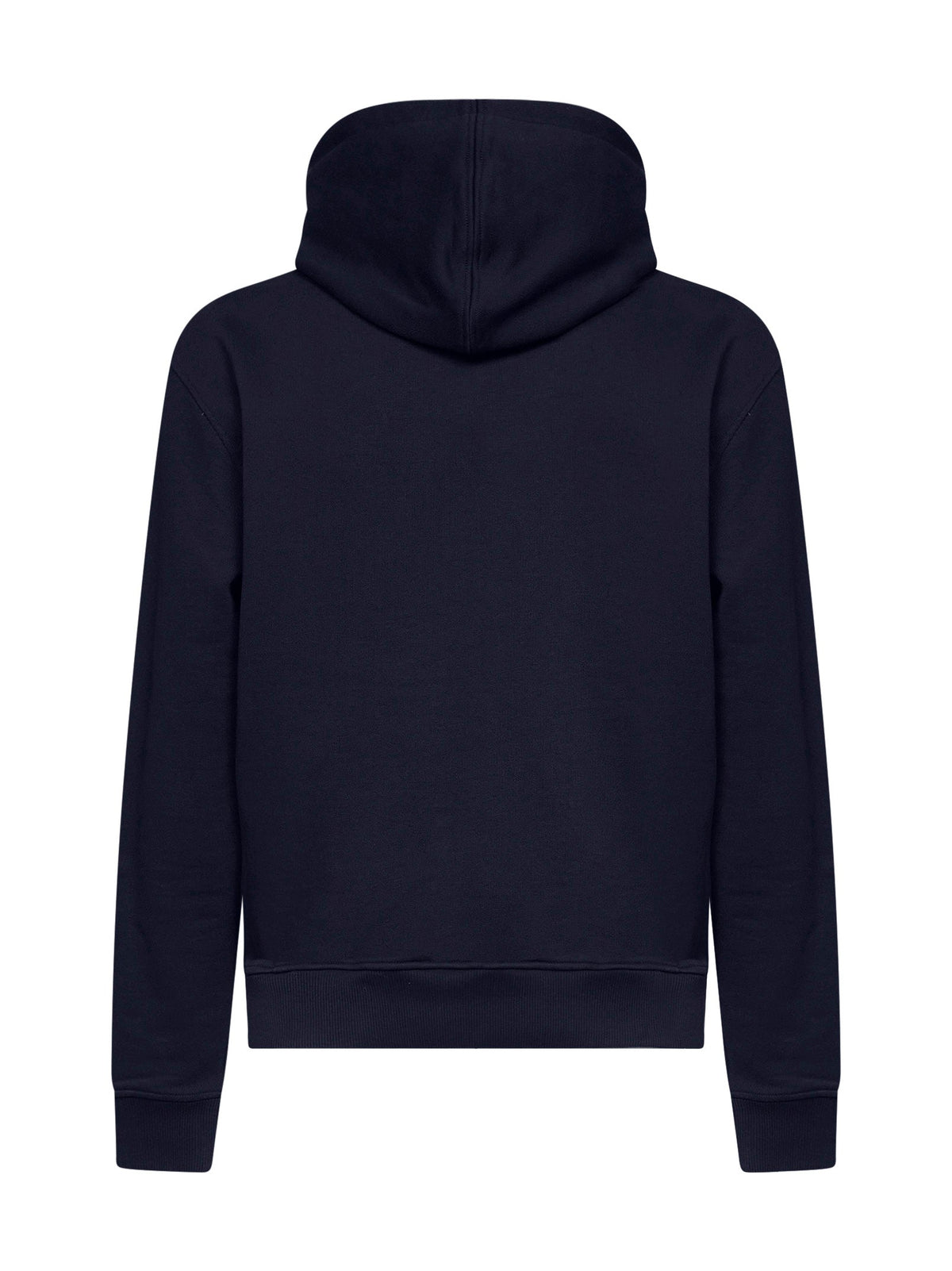 Ami Paris Men Midnight Blue Cotton Ami De Cœur Hoodie AMI PARIS