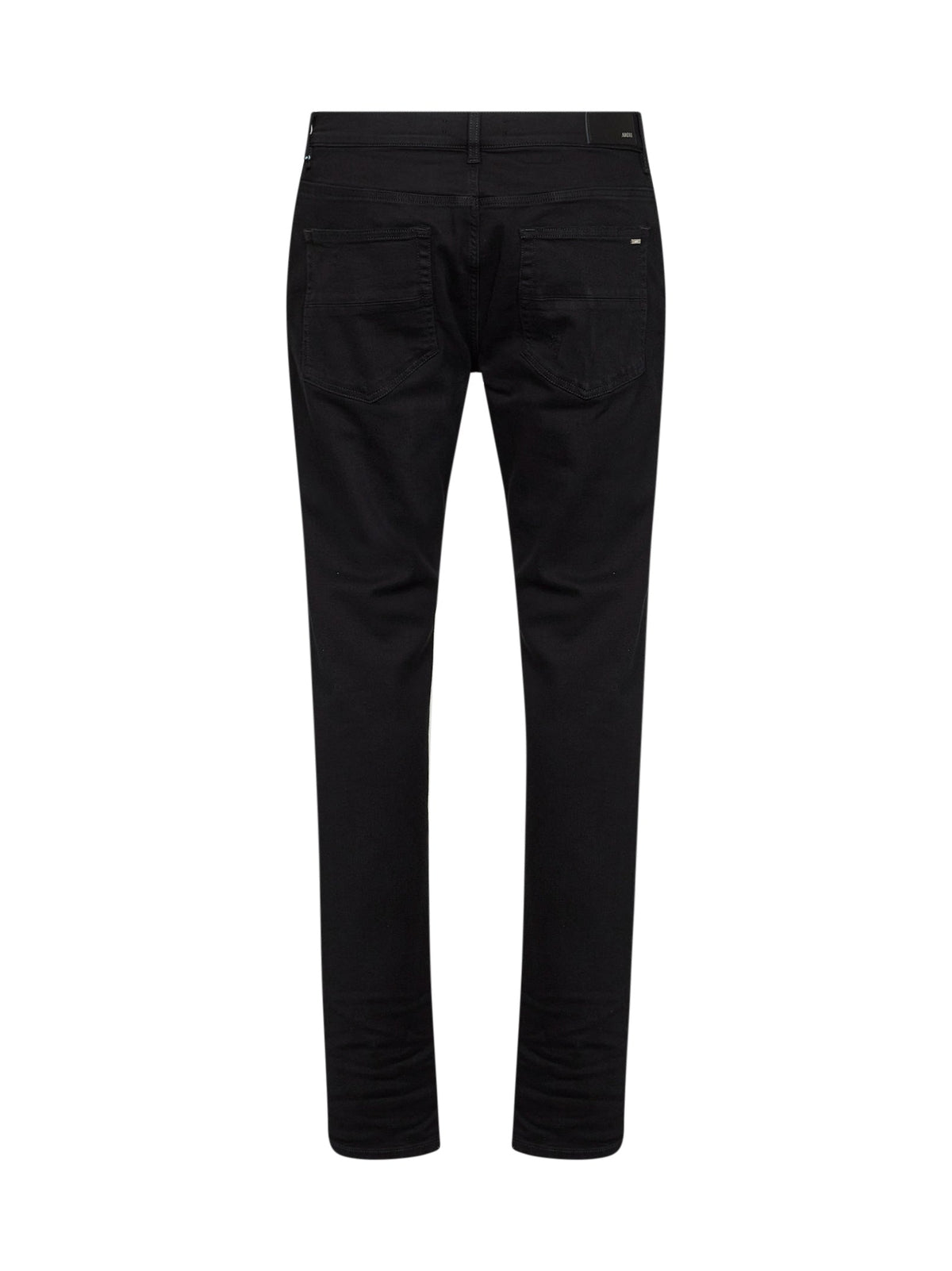 Amiri Men Black Stretch Cotton Denim Stack Skinny-Fit Jeans AMIRI