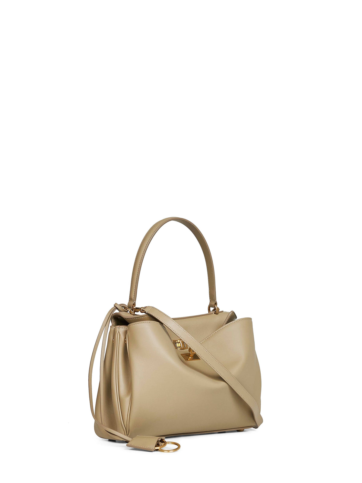 Balenciaga Women Beige Small Rodeo Handbag BALENCIAGA